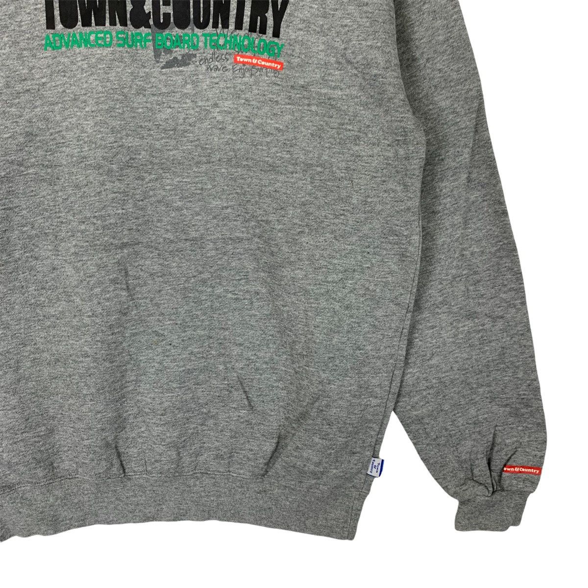 Japanese Brand Town&Country Surfing Spellout Pullover Crewneck Sweatshirt Size US S / EU 44-46 / 1 - 3 Thumbnail