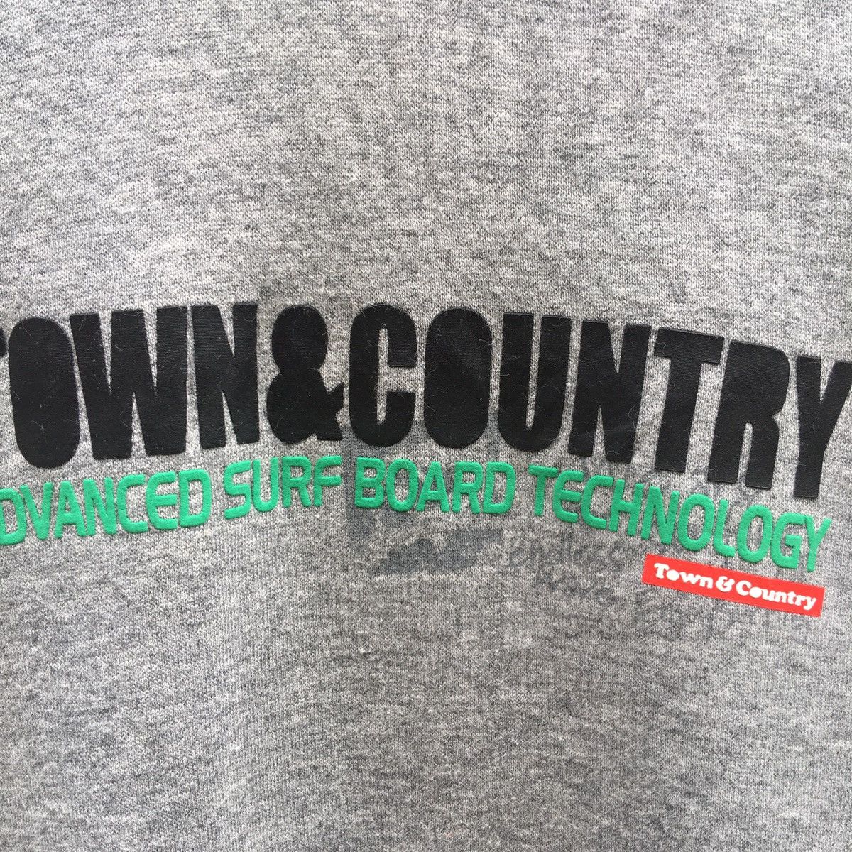 Japanese Brand Town&Country Surfing Spellout Pullover Crewneck Sweatshirt Size US S / EU 44-46 / 1 - 4 Thumbnail