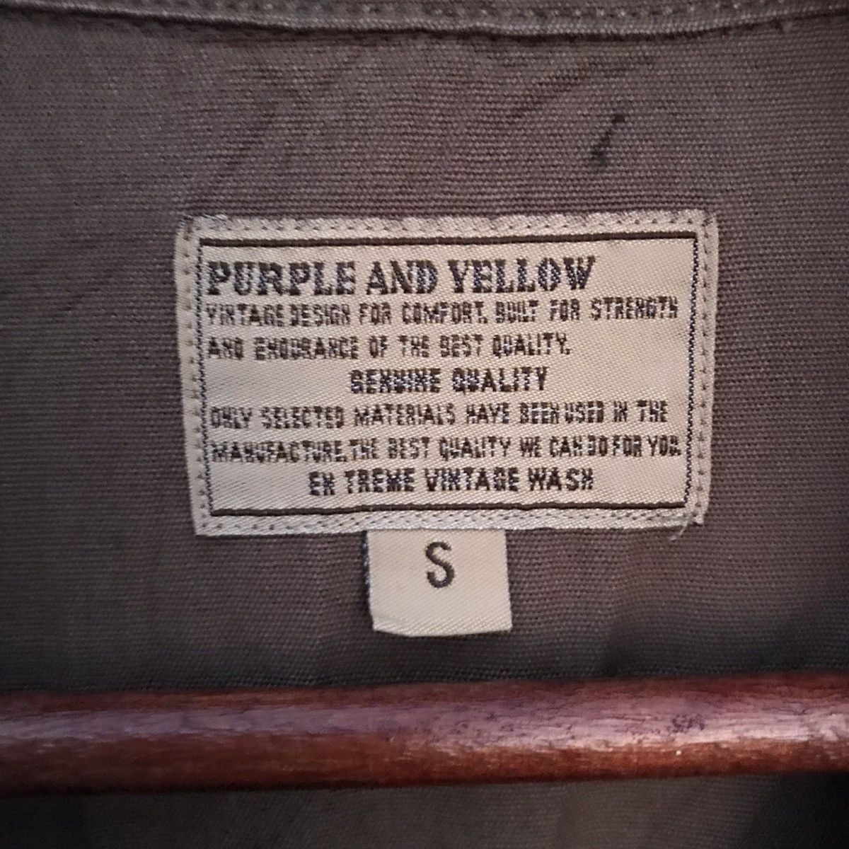 Japanese Brand Vintage Purple & Yellow Trench Coat Jacket Size US S / EU 44-46 / 1 - 7 Thumbnail