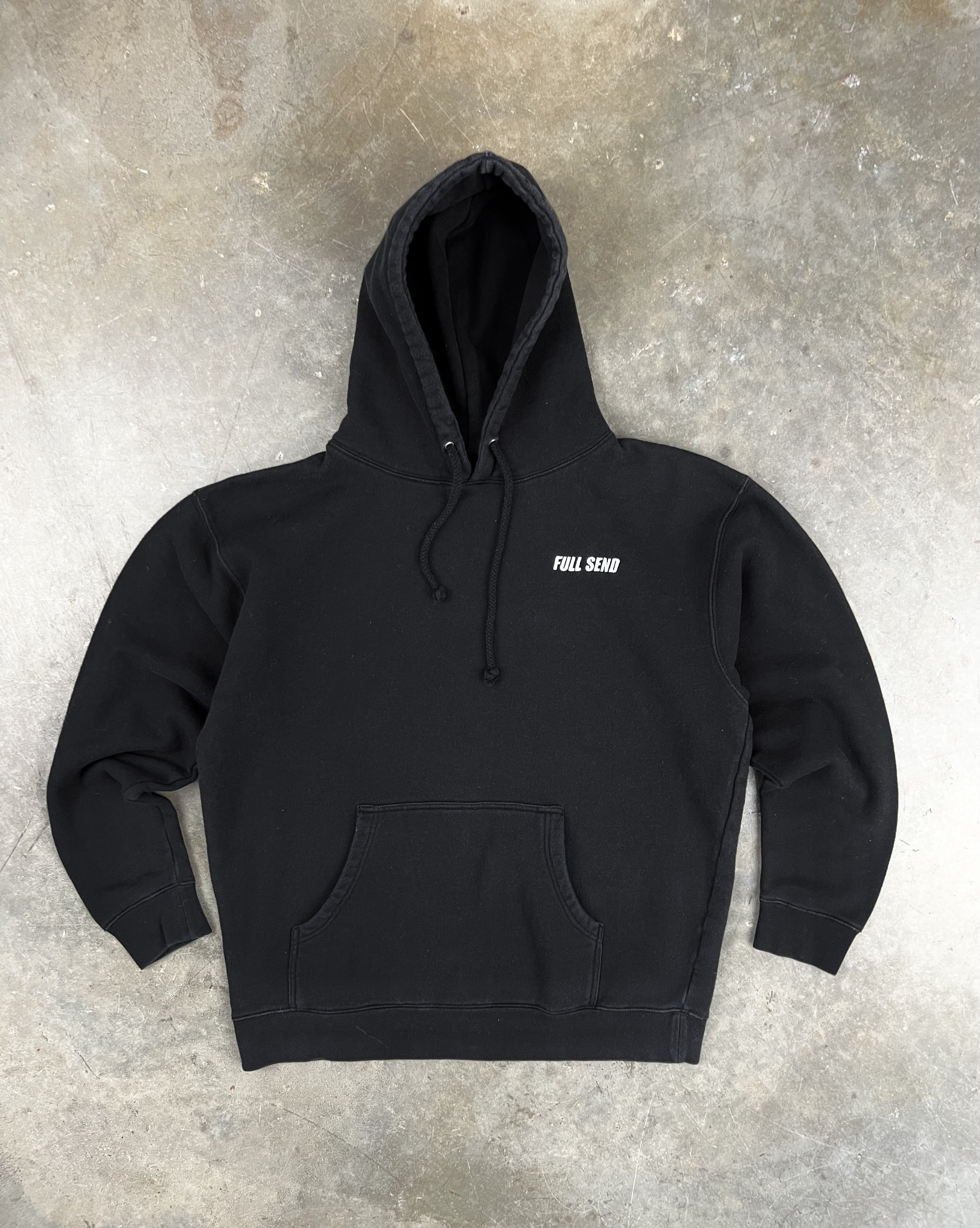 Nelk Boys Full Send OG Logo Hoodie Black Large 🧊🥣❄️