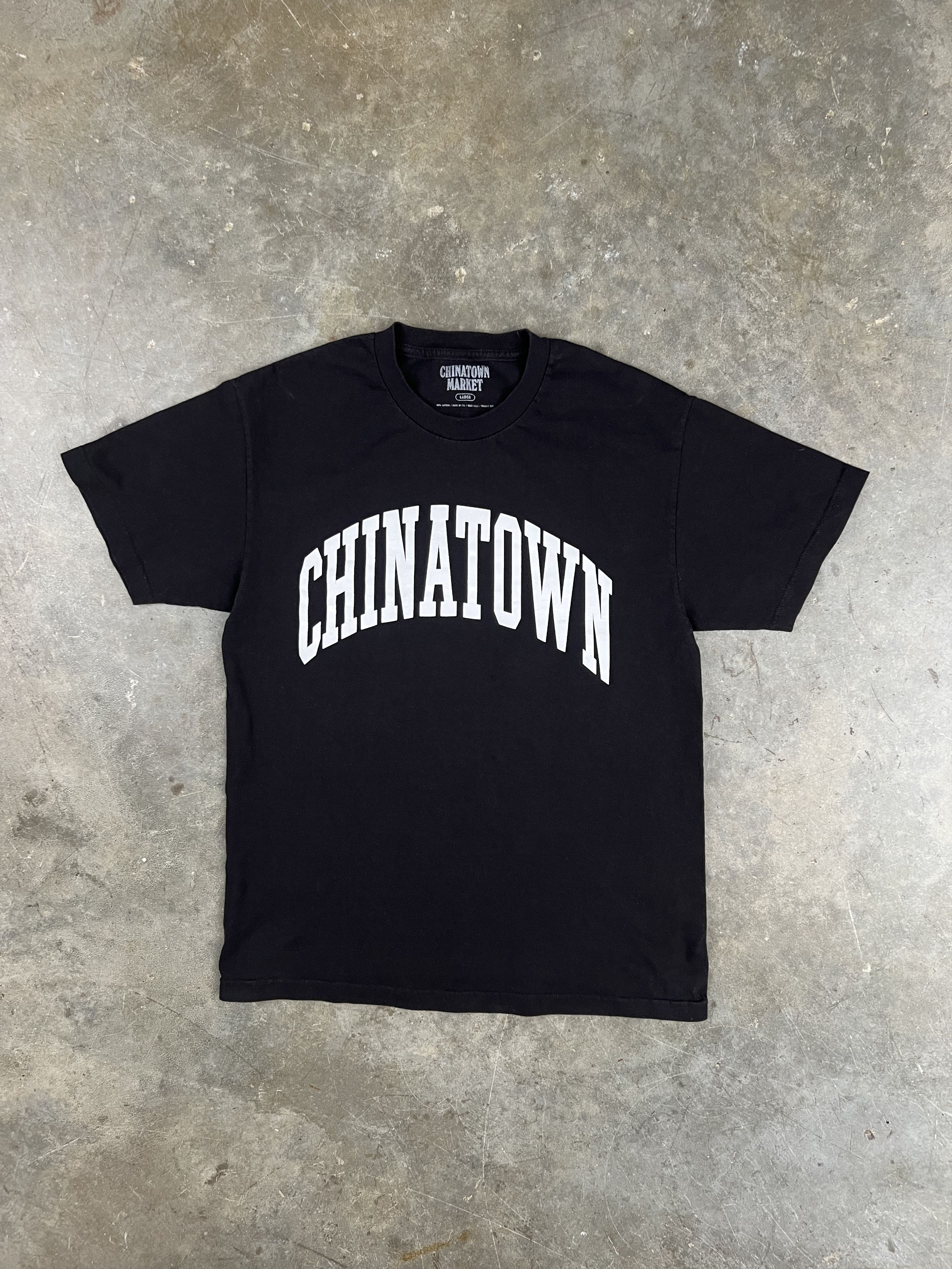 Market Chinatown Market Black Arc OG Logo Tee Large 🧊🥣❄️ Size US L / EU 52-54 / 3 - 1 Thumbnail