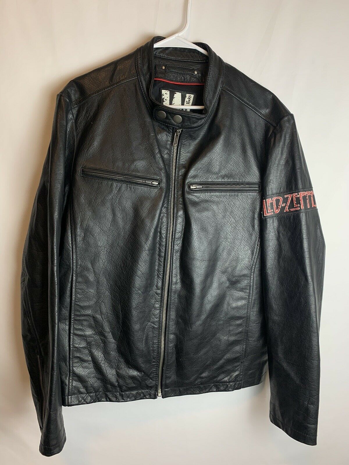 Wilsons Leather Wilson’s Leather Rocks Vintage Led Zeppelin Jacket ...