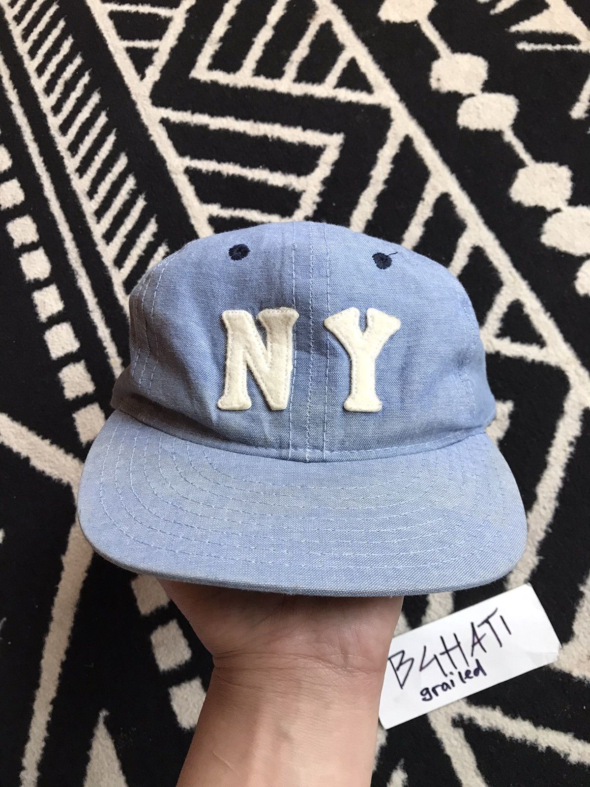 Ebbets Field Flannels × Vintage Vintage NY 1936 Black Yankees Ballcap Size ONE SIZE - 1 Thumbnail