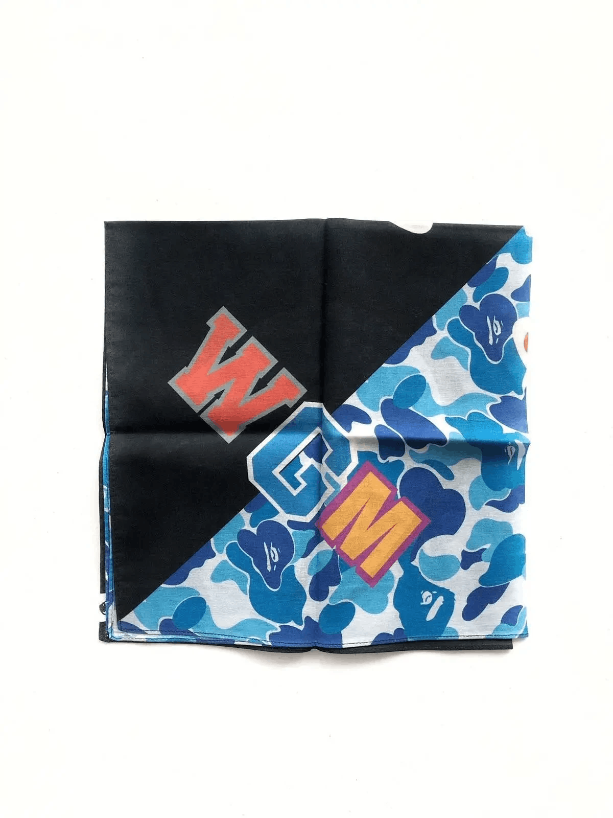 Bape Bape ABC Shark Bandana Blue Size ONE SIZE - 4 Thumbnail