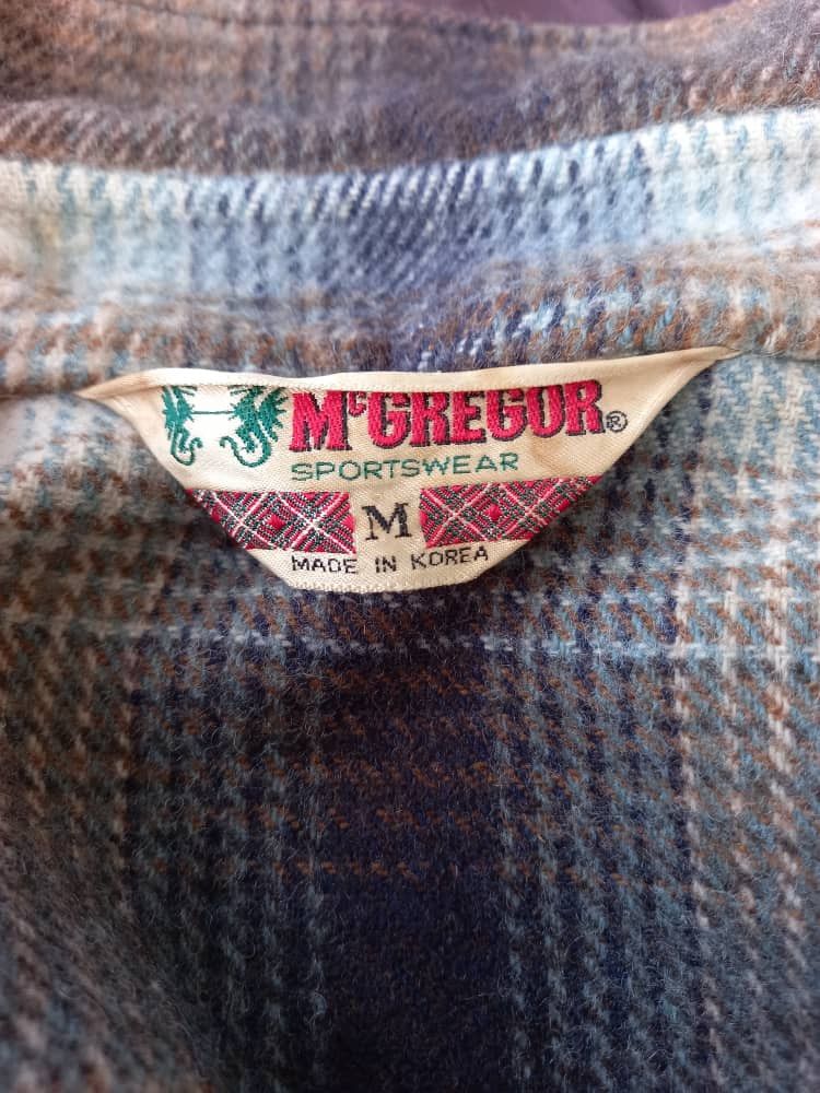 Flannel Vintage Mcgregor Wool Flannel Size US S / EU 44-46 / 1 - 10 Thumbnail