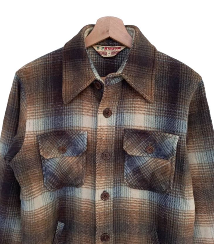Flannel Vintage Mcgregor Wool Flannel Size US S / EU 44-46 / 1 - 2 Thumbnail