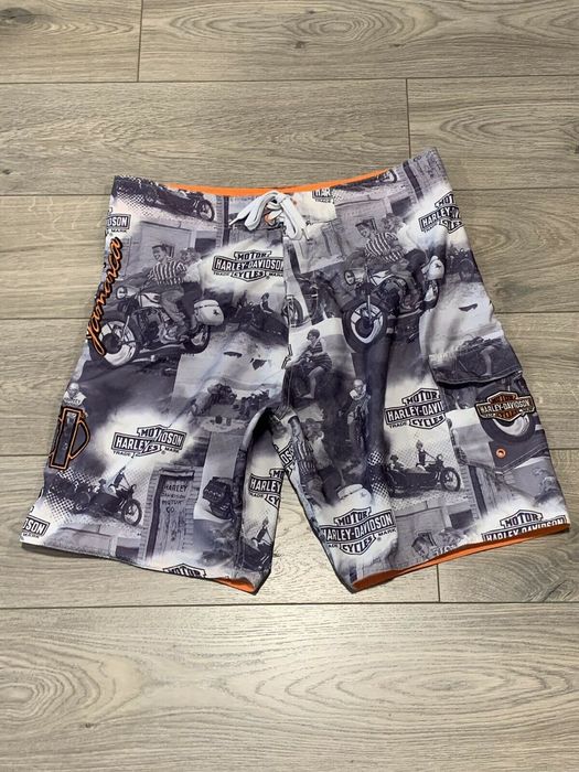 Harley davidson mens swim on sale trunks