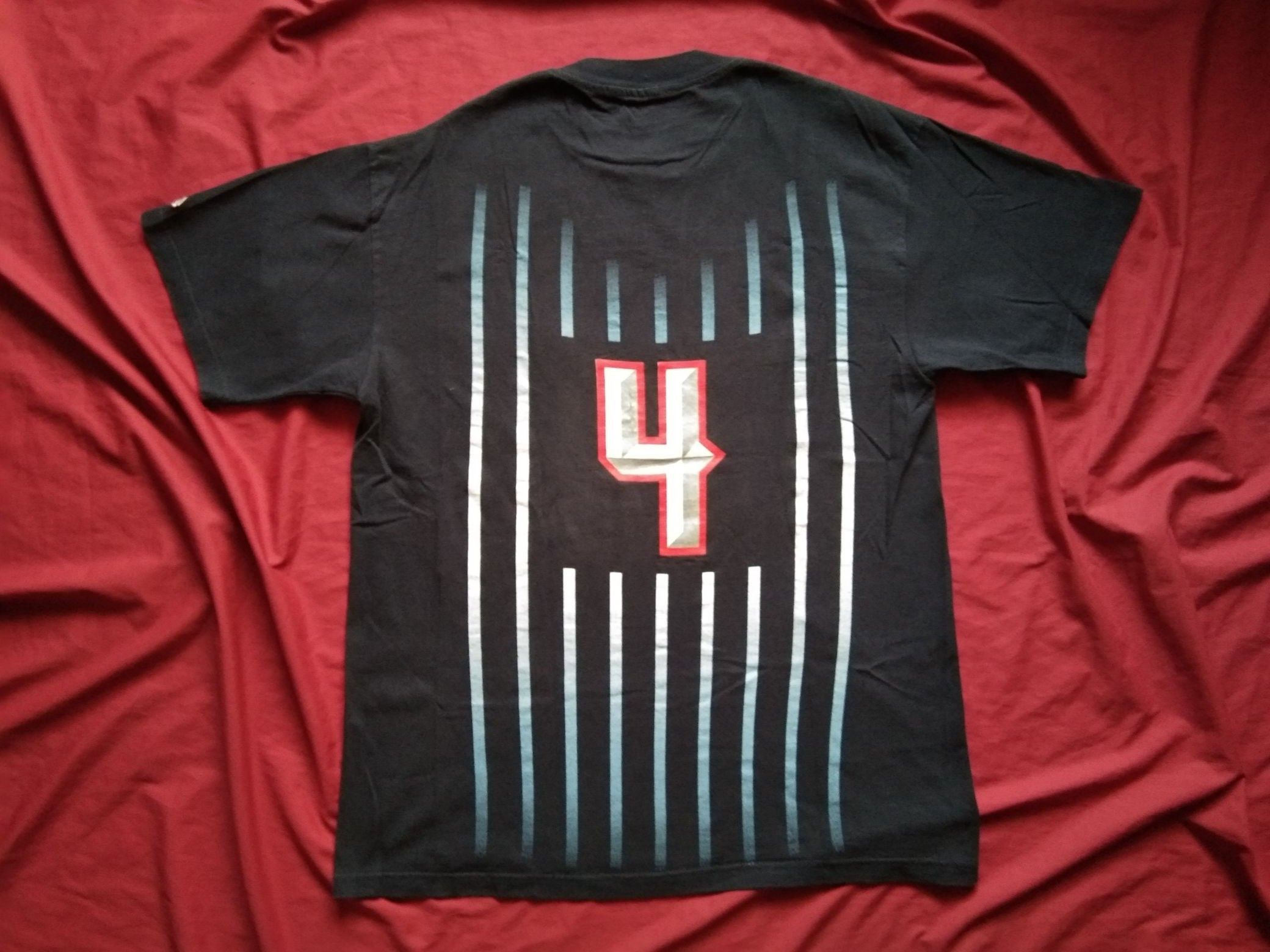 NBA VTG 90s Champion x NBA Houston Rockets Barkley tshirt Size US L / EU 52-54 / 3 - 4 Thumbnail