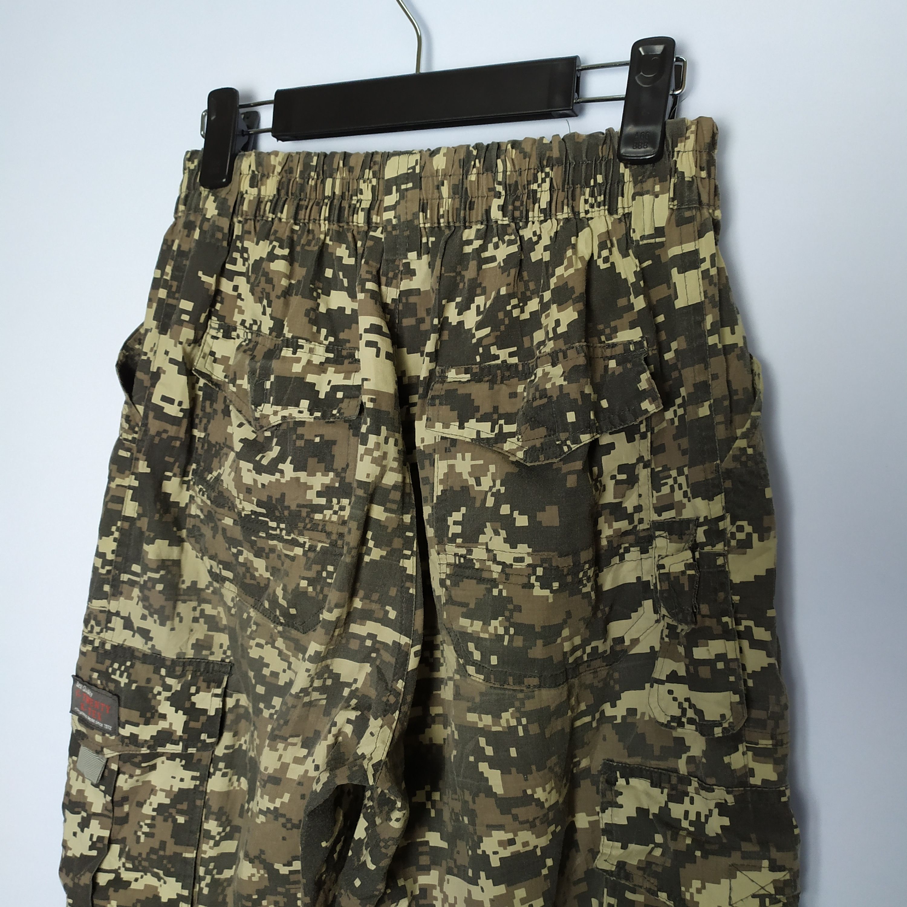 Japanese Brand G-Twenty K-Tex Camo Cargo Pants Size US 26 / EU 42 - 7 Thumbnail