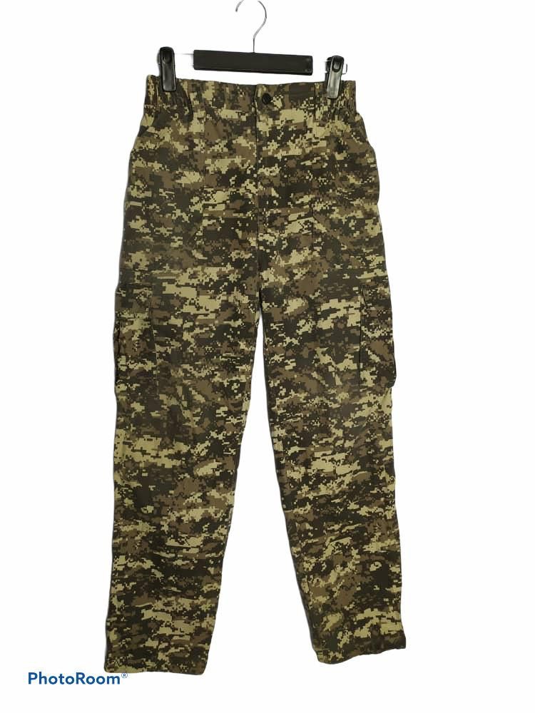 Japanese Brand G-Twenty K-Tex Camo Cargo Pants Size US 26 / EU 42 - 1 Thumbnail