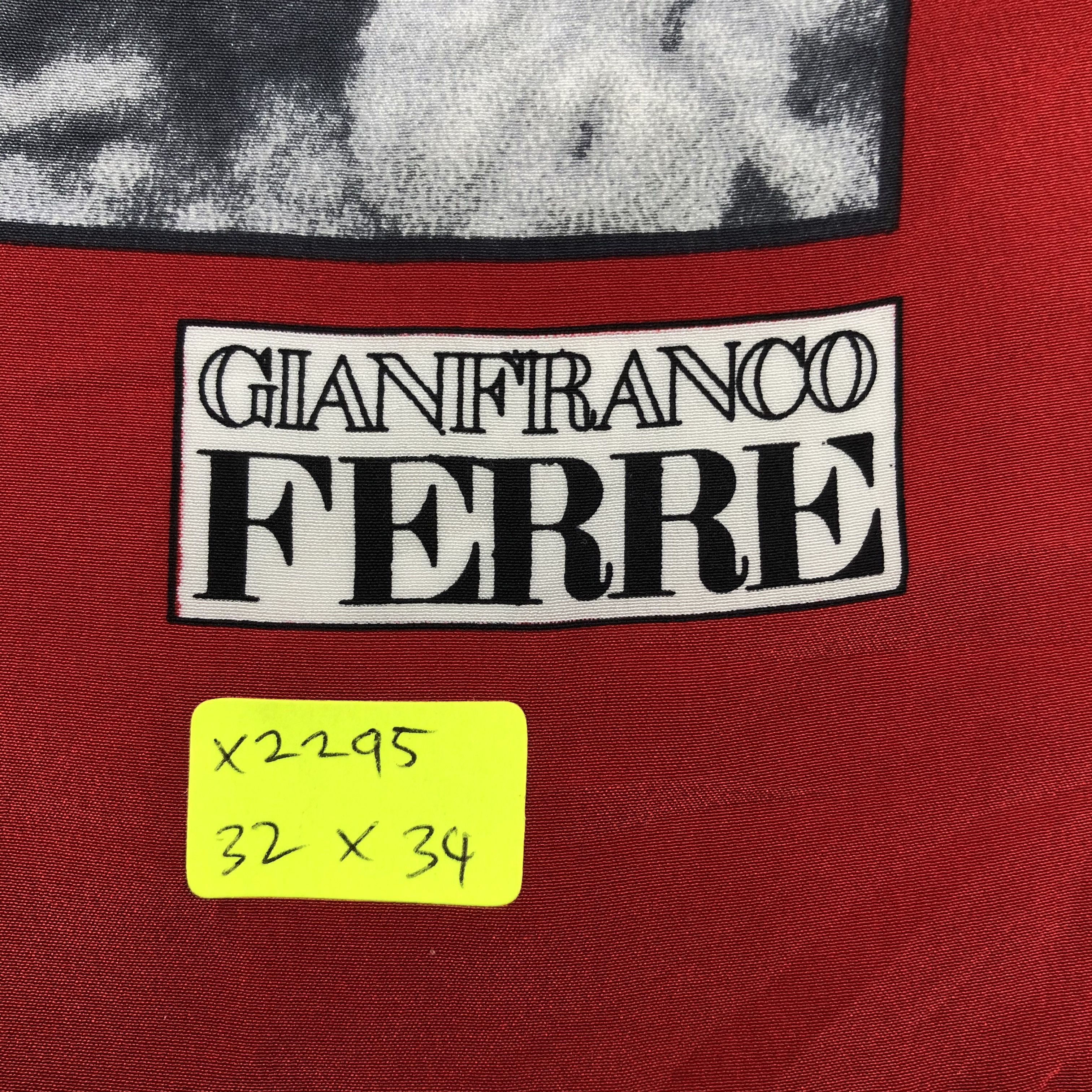 Gianfranco Ferre Vintage Gianfranco Ferre Silk Scarf Size ONE SIZE - 7 Thumbnail