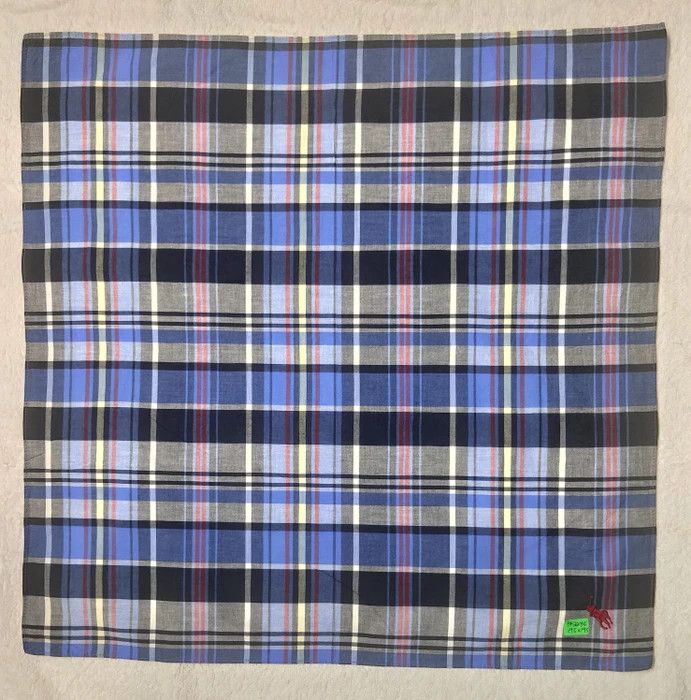 Polo Ralph Lauren × Vintage Polo RL Handkerchief. Headscarf/ Bandana - 2276 Size ONE SIZE - 3 Thumbnail