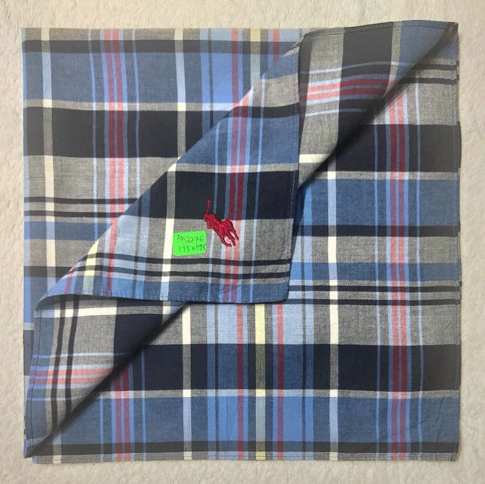 Polo Ralph Lauren × Vintage Polo RL Handkerchief. Headscarf/ Bandana - 2276 Size ONE SIZE - 2 Thumbnail