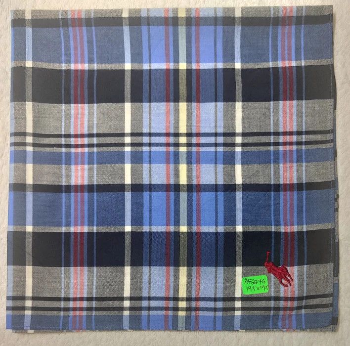 Polo Ralph Lauren × Vintage Polo RL Handkerchief. Headscarf/ Bandana - 2276 Size ONE SIZE - 4 Thumbnail