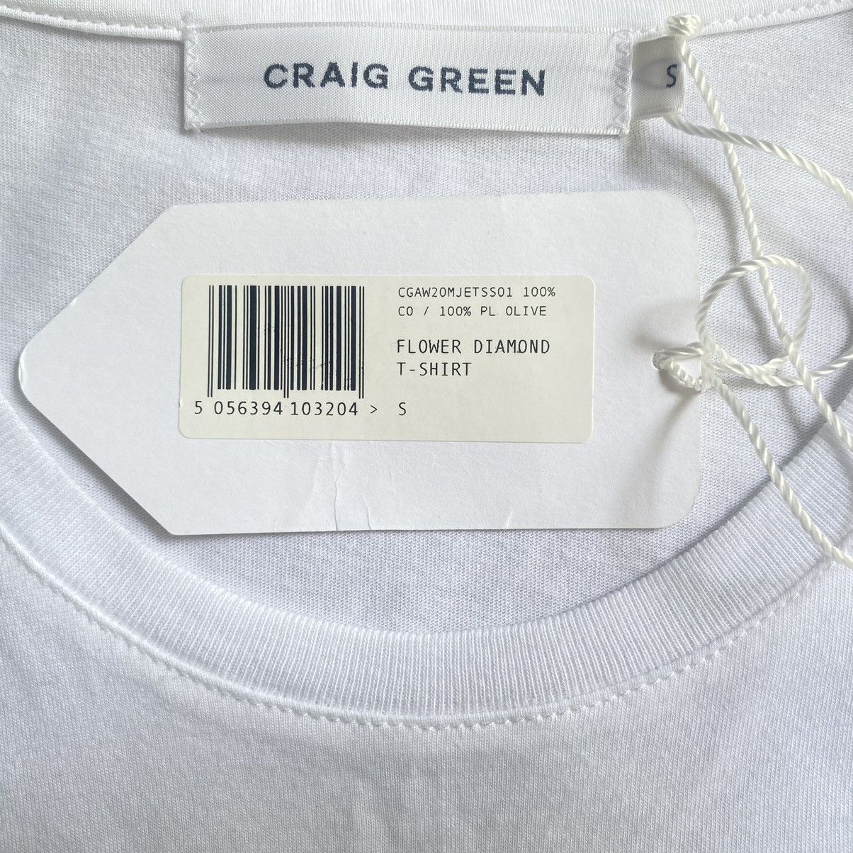 Craig Green NWT AW20 Flower Diamond T Shirt Size US S / EU 44-46 / 1 - 4 Thumbnail