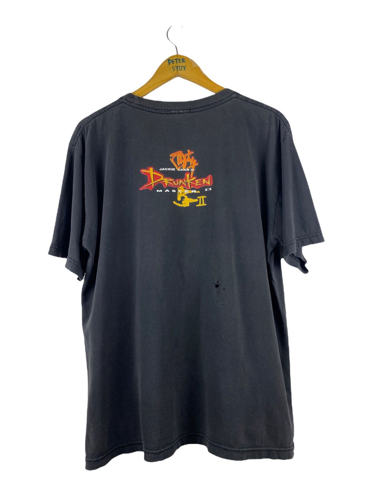 80s 呪われた墓 vintage movie T-shirt