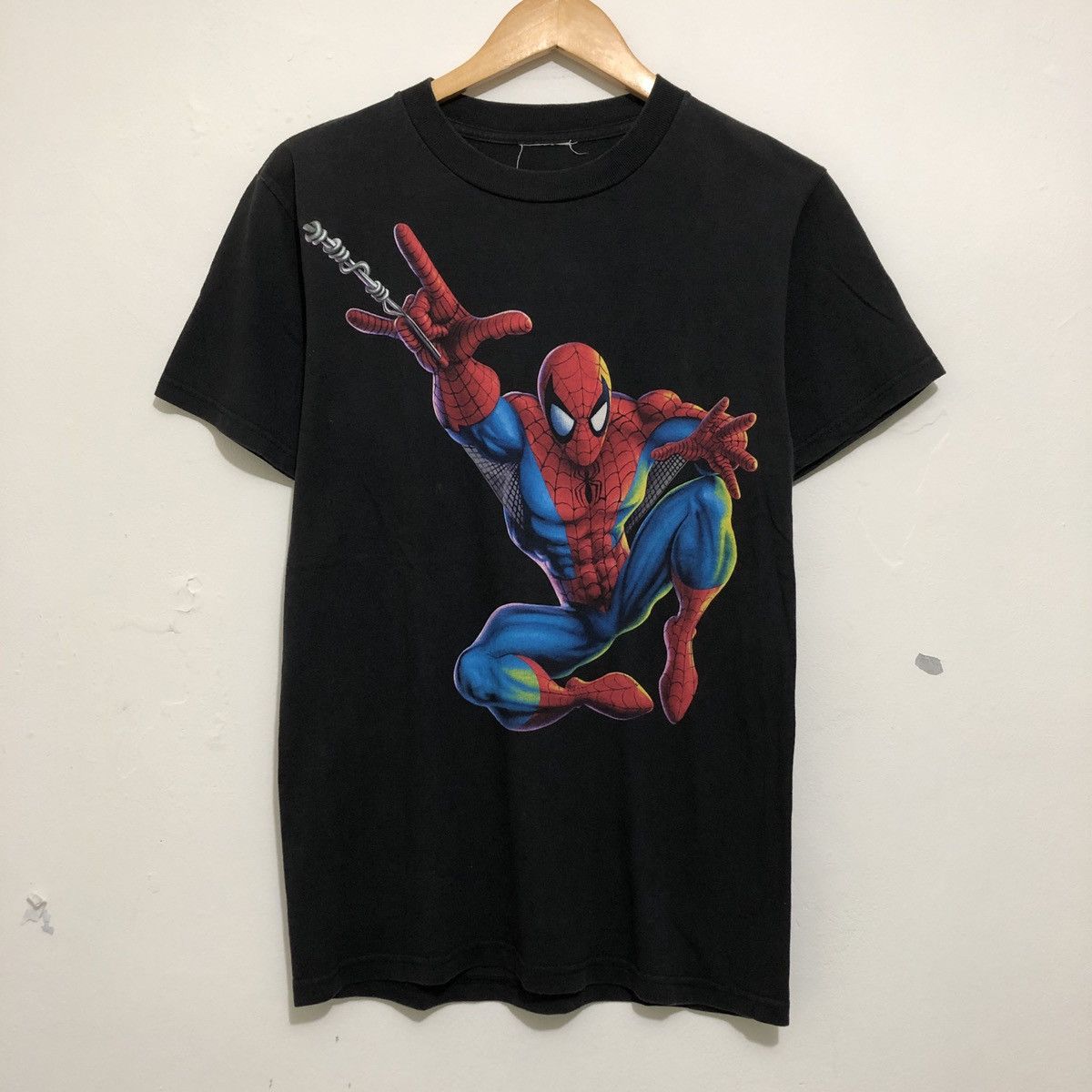 Vintage Vintage Spider-Man T-Shirt Size US S / EU 44-46 / 1 - 1 Thumbnail