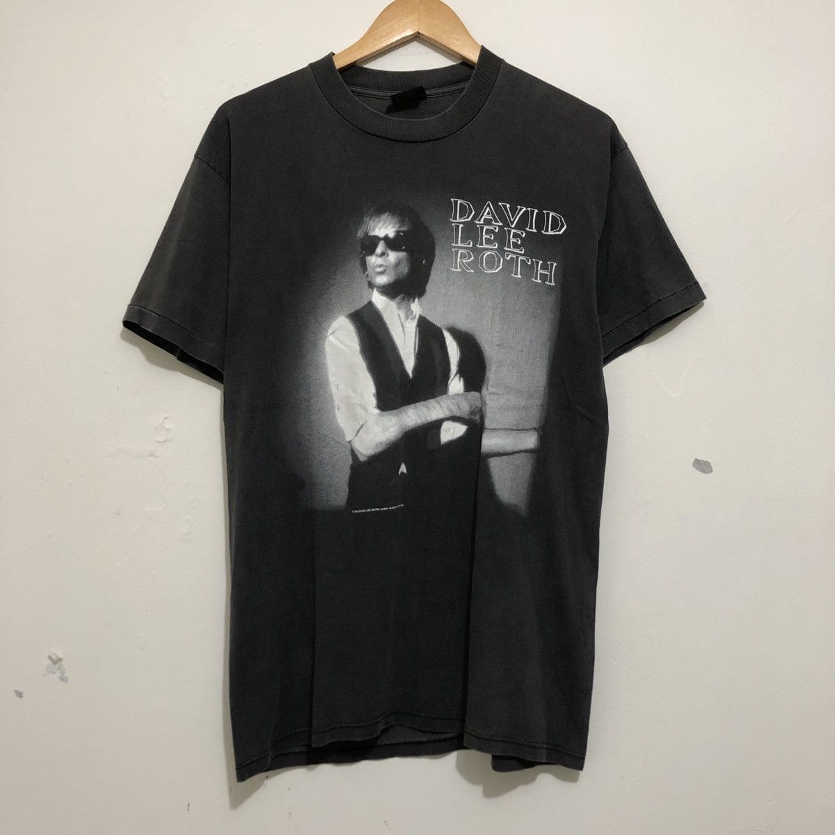 Band Tees Vintage David Lee Roth Brockum T-Shirt Size US L / EU 52-54 / 3 - 1 Thumbnail