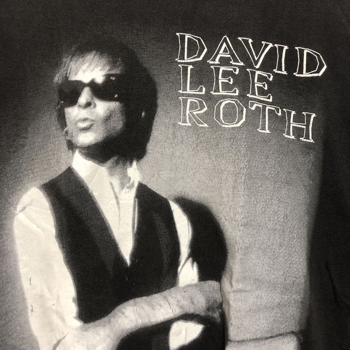 Band Tees Vintage David Lee Roth Brockum T-Shirt Size US L / EU 52-54 / 3 - 2 Thumbnail