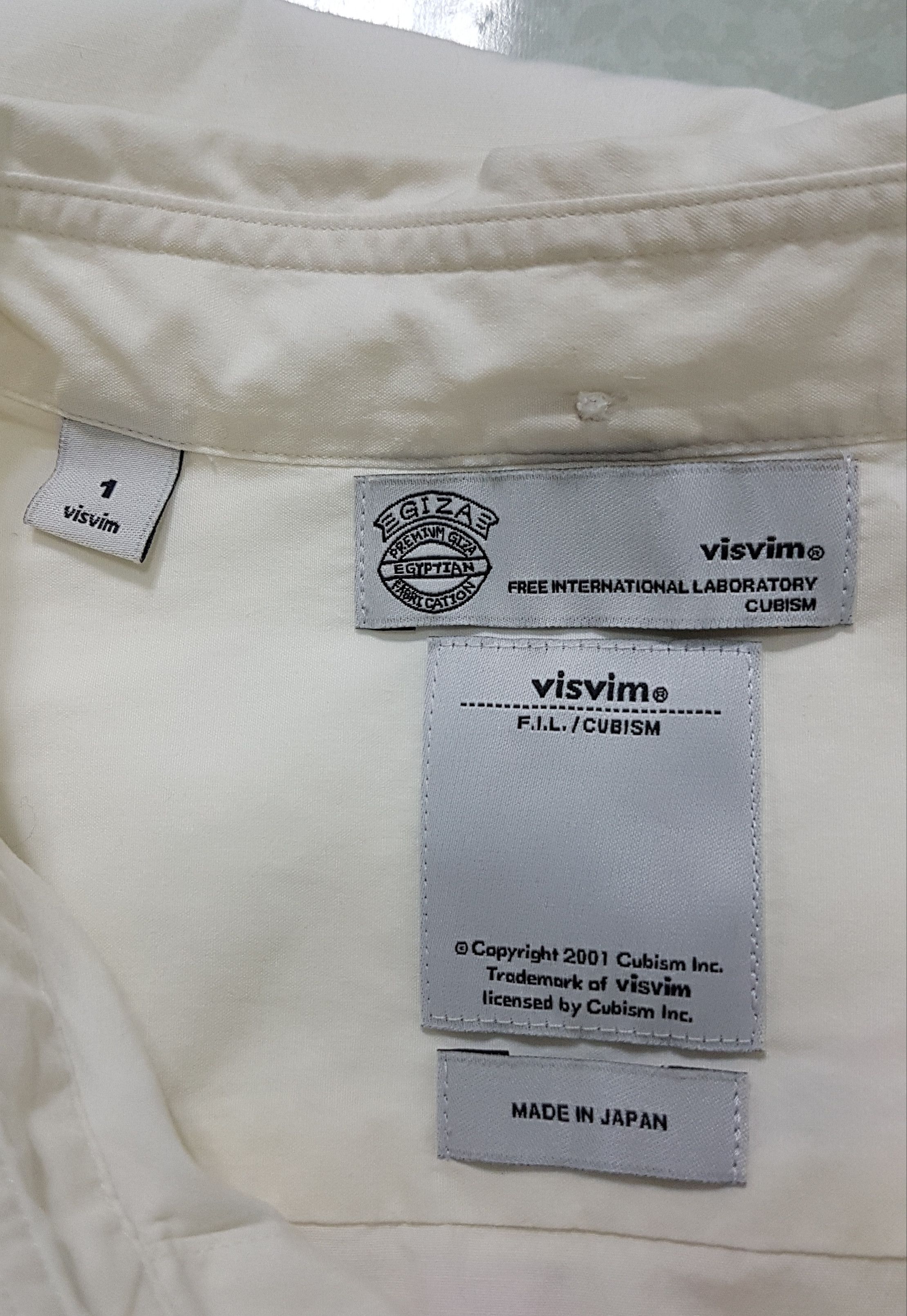 Visvim Visvim S/S 2017 Lungta B.D. Lightning Shirt Giza Size US S / EU 44-46 / 1 - 14 Thumbnail
