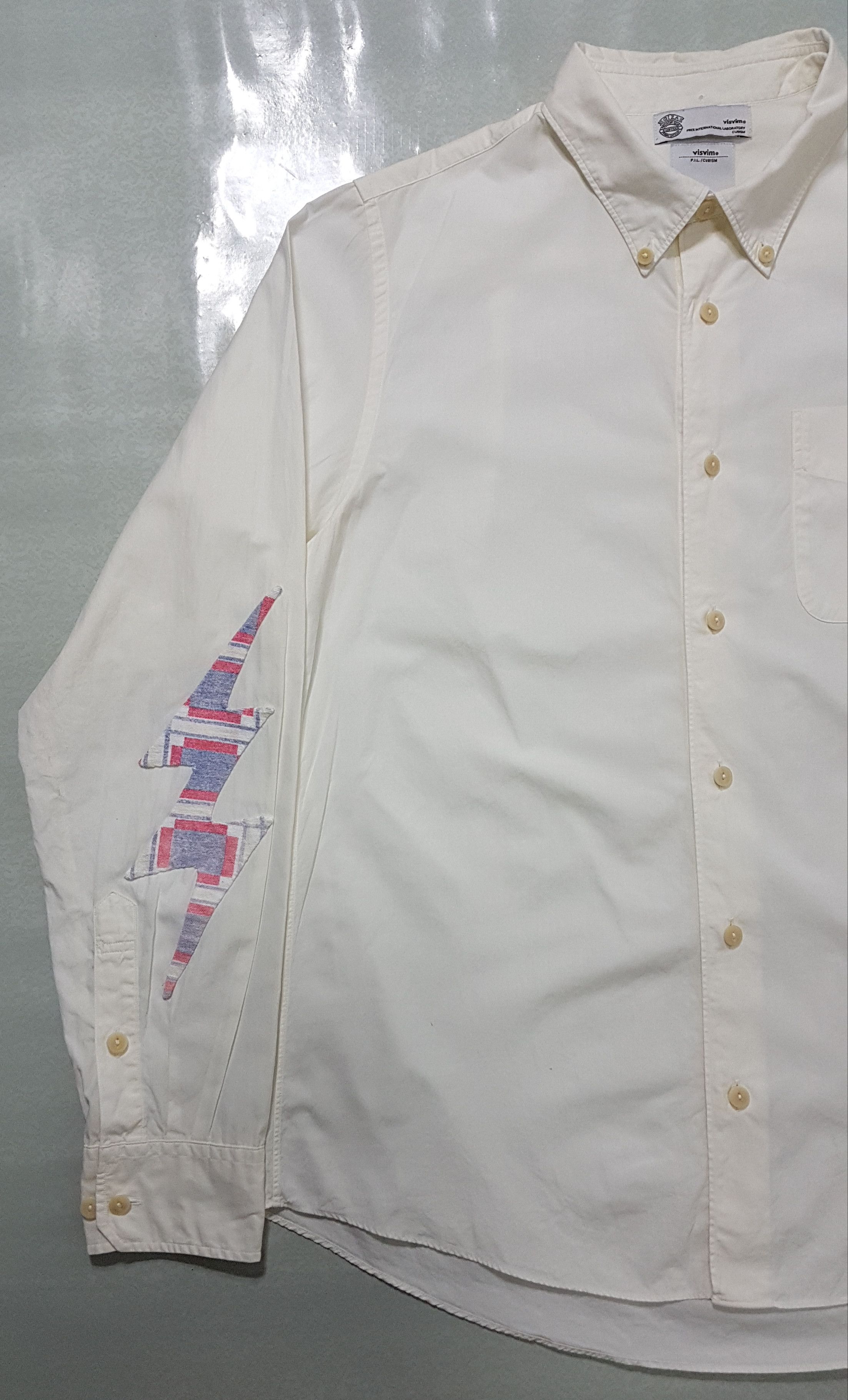 Visvim Visvim S/S 2017 Lungta B.D. Lightning Shirt Giza Size US S / EU 44-46 / 1 - 5 Thumbnail