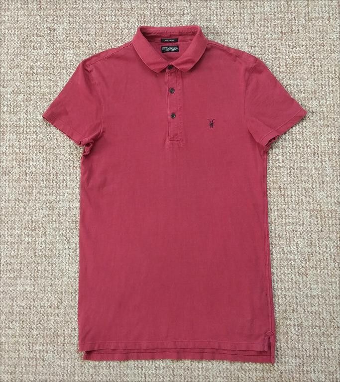 Allsaints ALLSAINTS Bramford Polo short sleeve tee t shirt Size US S / EU 44-46 / 1 - 1 Thumbnail