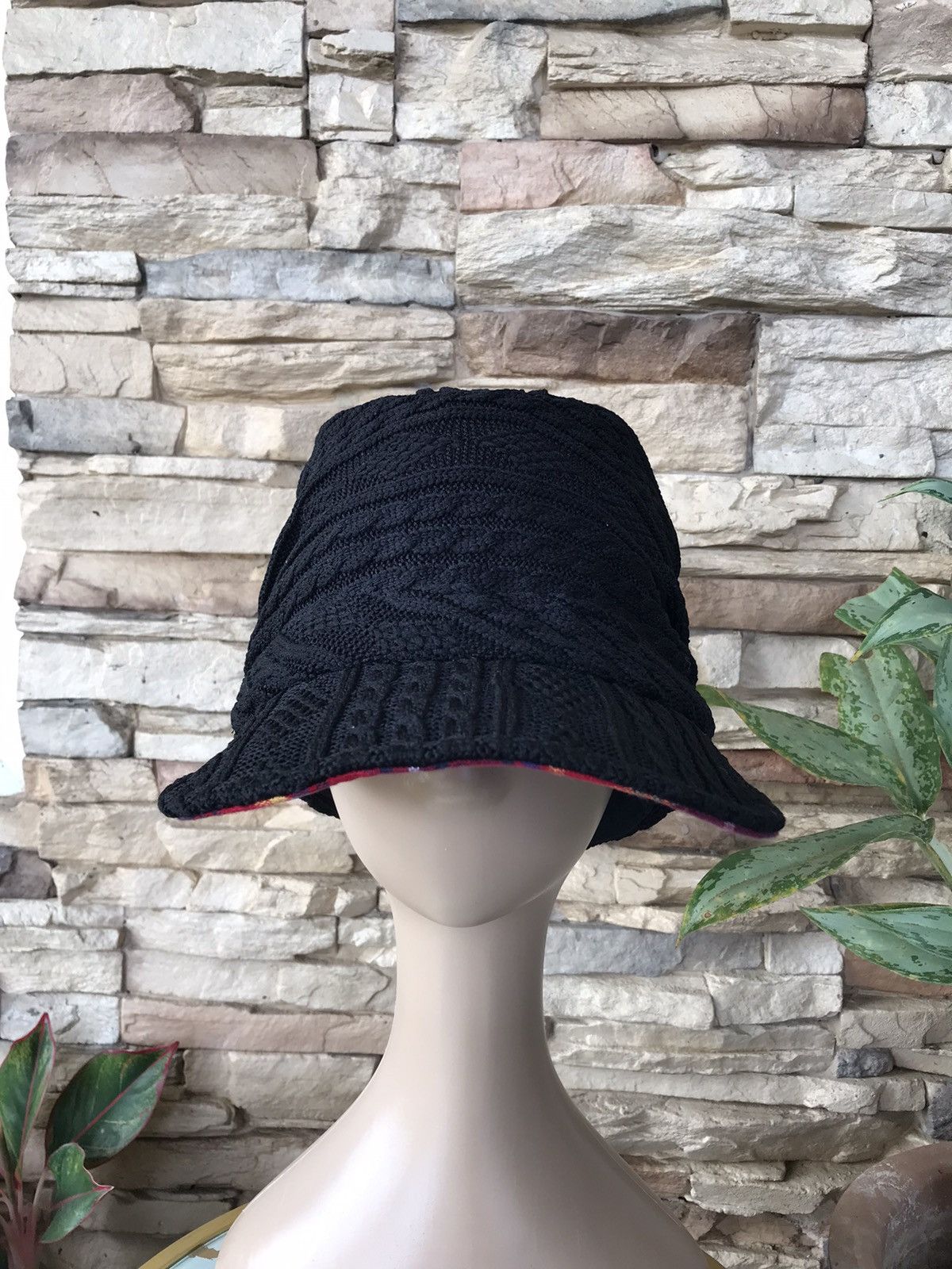 Japanese Brand Unbranded Knitted Beanie Hat Size ONE SIZE - 1 Thumbnail