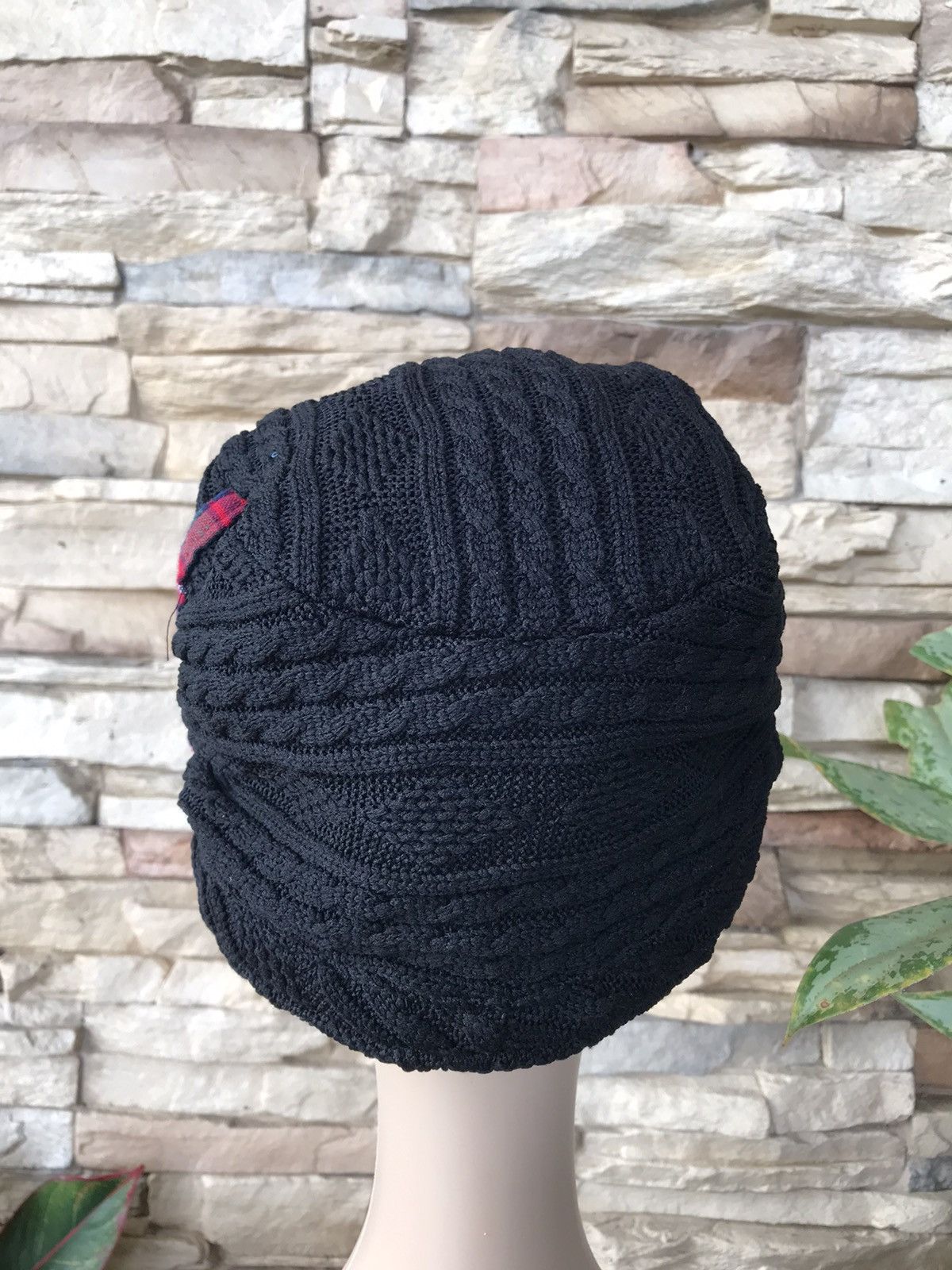 Japanese Brand Unbranded Knitted Beanie Hat Size ONE SIZE - 3 Thumbnail
