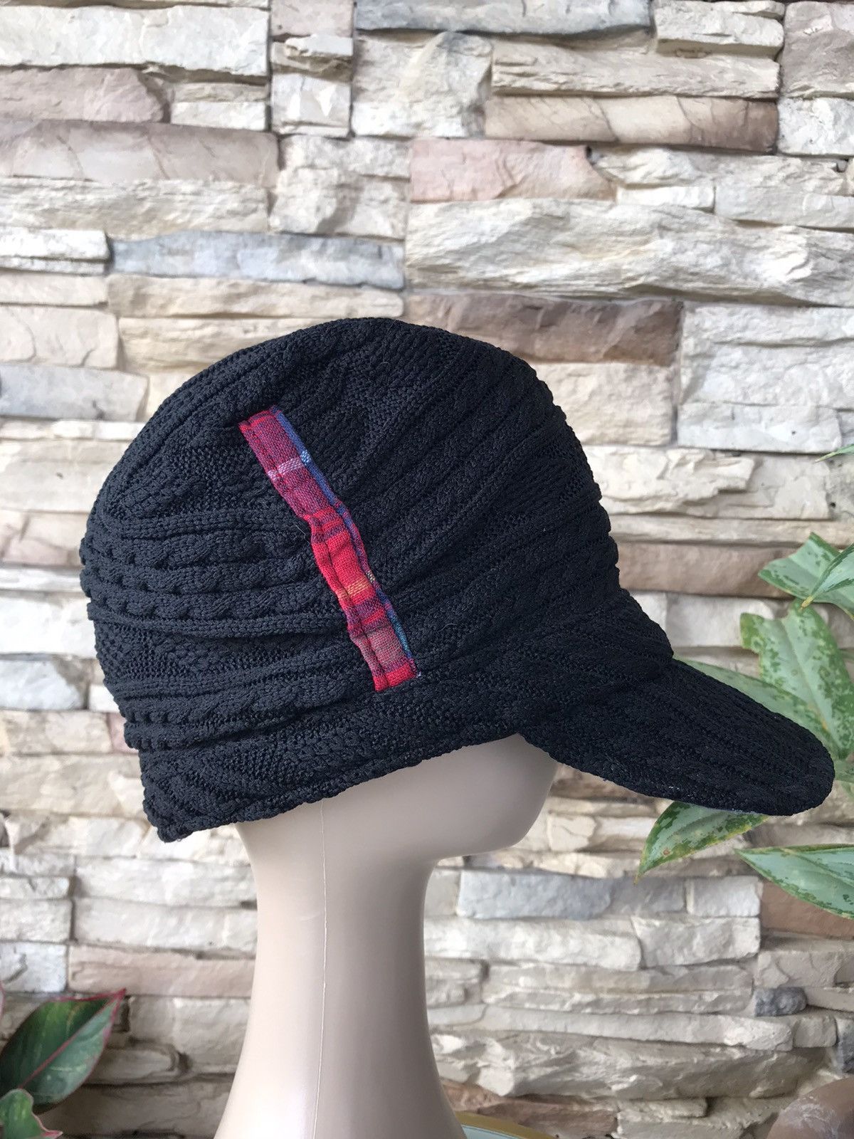 Japanese Brand Unbranded Knitted Beanie Hat Size ONE SIZE - 4 Thumbnail