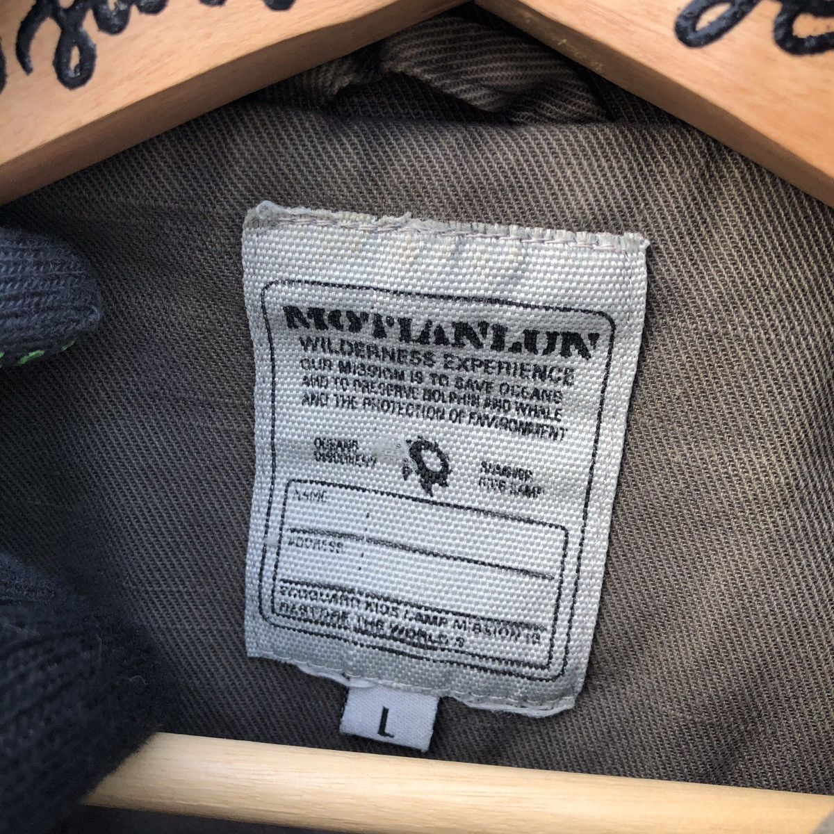 Japanese Brand × Vintage Vintage Japanese Brand Motianlun Side Tape Zipper Jacket Size US L / EU 52-54 / 3 - 4 Thumbnail
