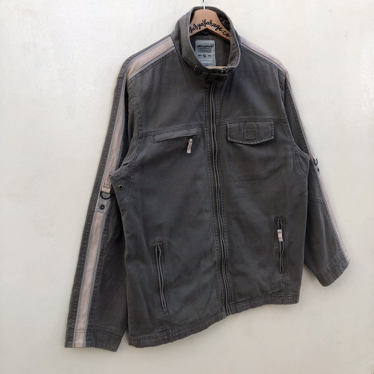 Japanese Brand × Vintage Vintage Japanese Brand Motianlun Side Tape Zipper Jacket Size US L / EU 52-54 / 3 - 6 Thumbnail