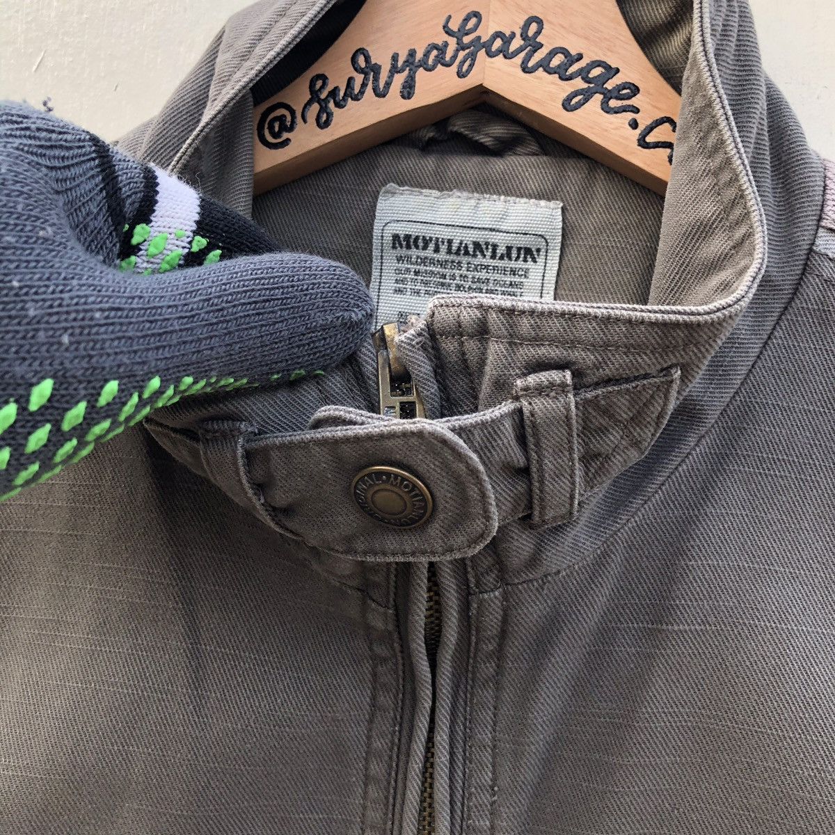 Japanese Brand × Vintage Vintage Japanese Brand Motianlun Side Tape Zipper Jacket Size US L / EU 52-54 / 3 - 3 Thumbnail
