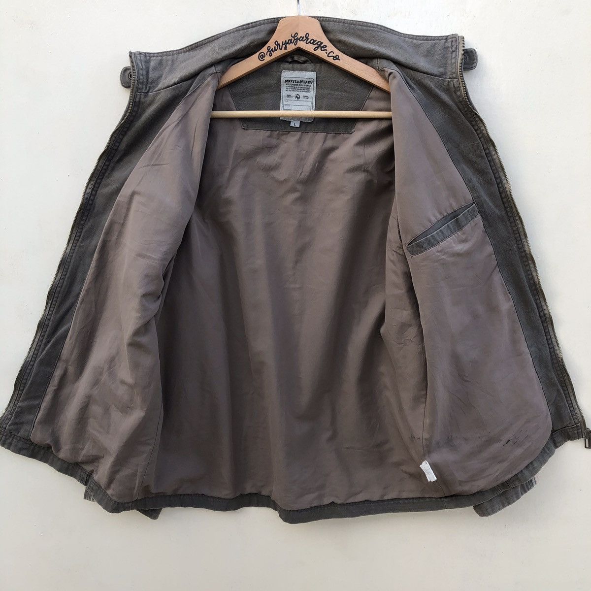 Japanese Brand × Vintage Vintage Japanese Brand Motianlun Side Tape Zipper Jacket Size US L / EU 52-54 / 3 - 15 Thumbnail