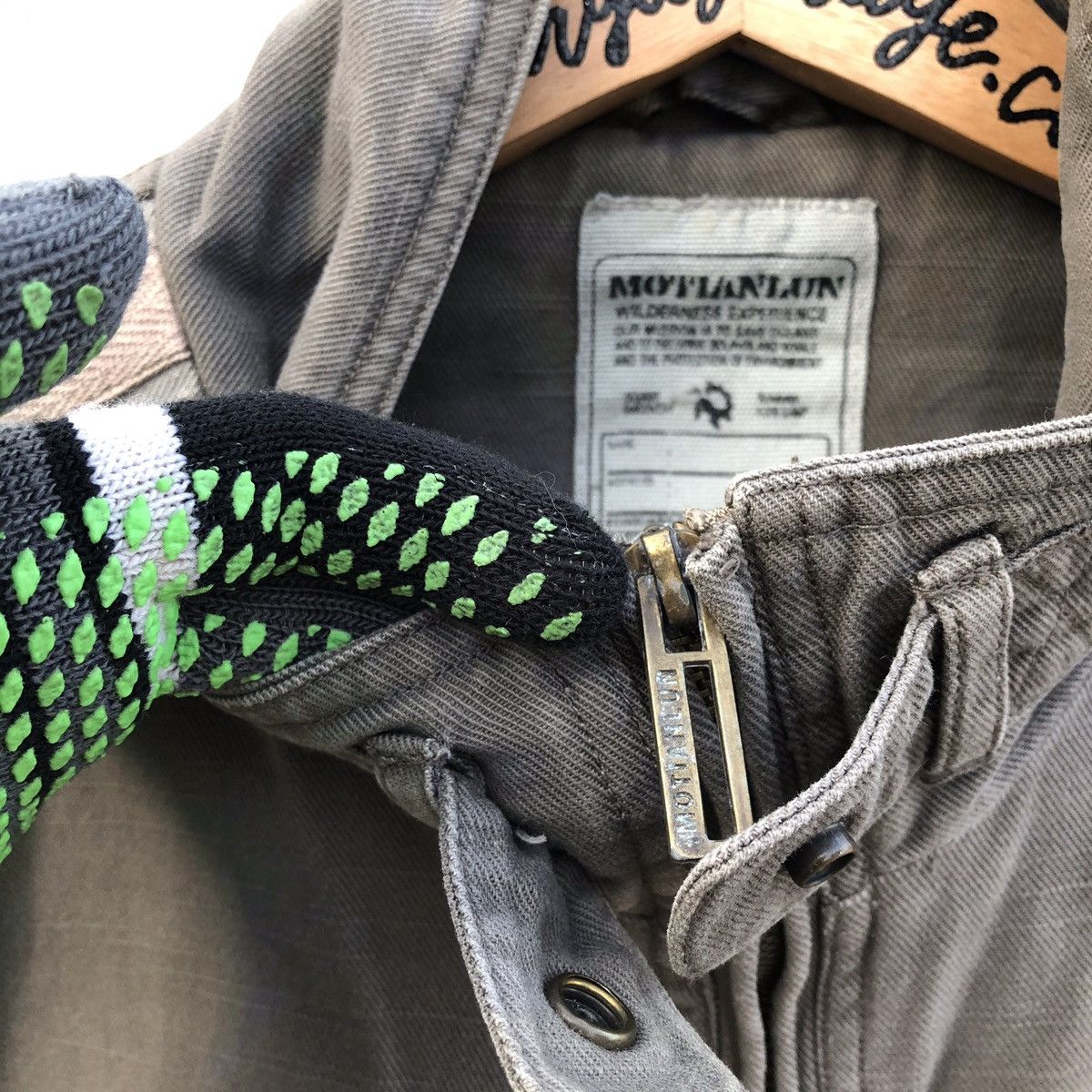 Japanese Brand × Vintage Vintage Japanese Brand Motianlun Side Tape Zipper Jacket Size US L / EU 52-54 / 3 - 14 Thumbnail