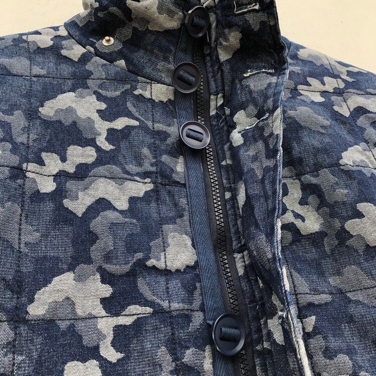 Designer × Japanese Brand Panhard Detachable Hoodie Camouflage Puffer Down Jacket Size US L / EU 52-54 / 3 - 10 Thumbnail