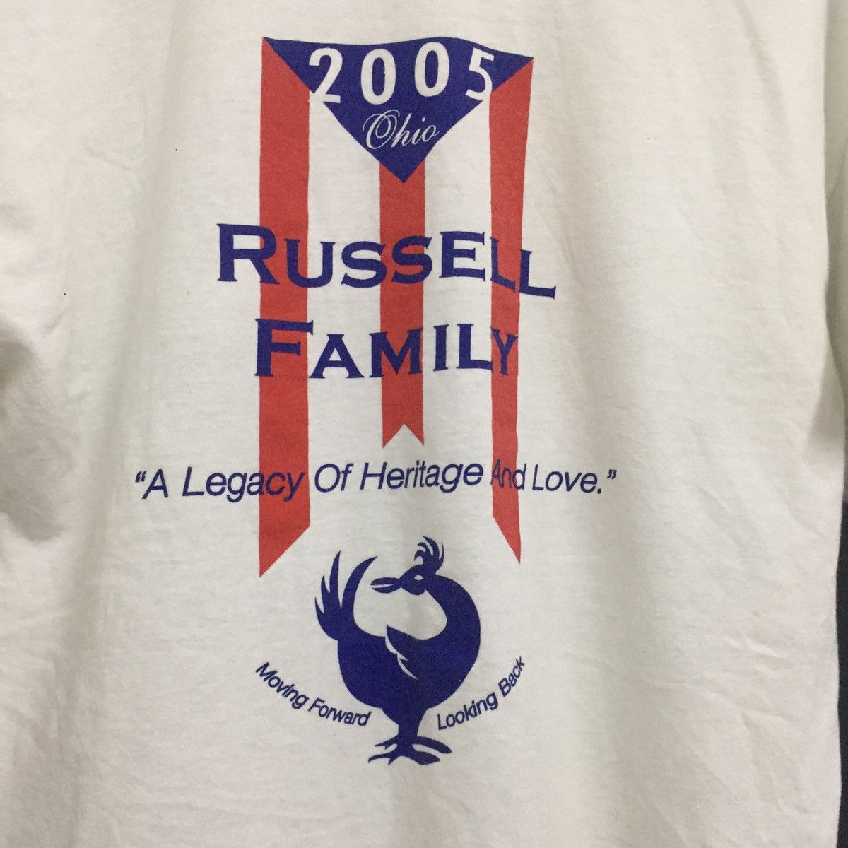 Japanese Brand × Vintage 🔥🔥 White shirt Russell Family 2005 Size US L / EU 52-54 / 3 - 4 Thumbnail