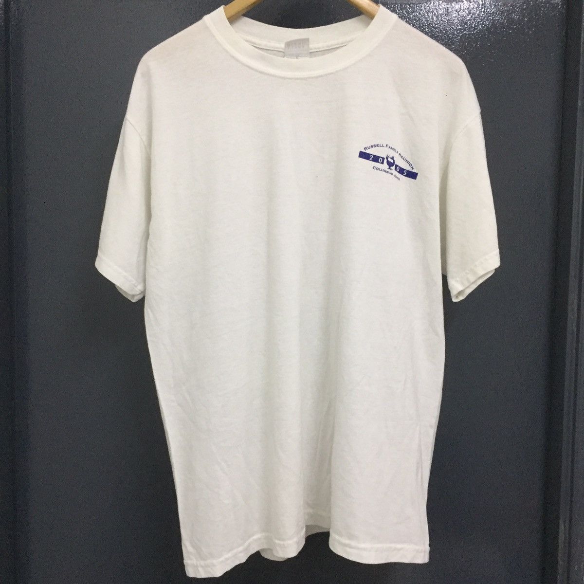 Japanese Brand × Vintage 🔥🔥 White shirt Russell Family 2005 Size US L / EU 52-54 / 3 - 1 Thumbnail