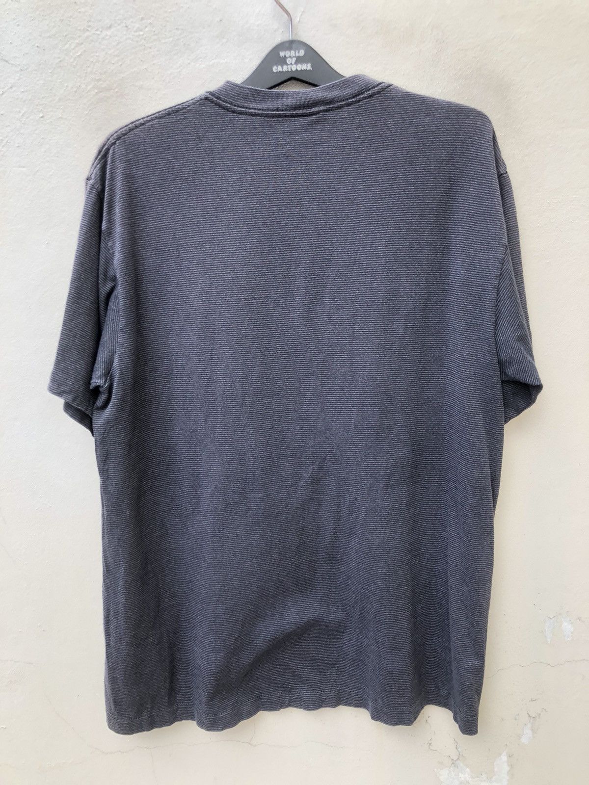 NFL Vintage 1994 LA Chargers Faded Black Striped NFL t shirt Size US XL / EU 56 / 4 - 10 Thumbnail
