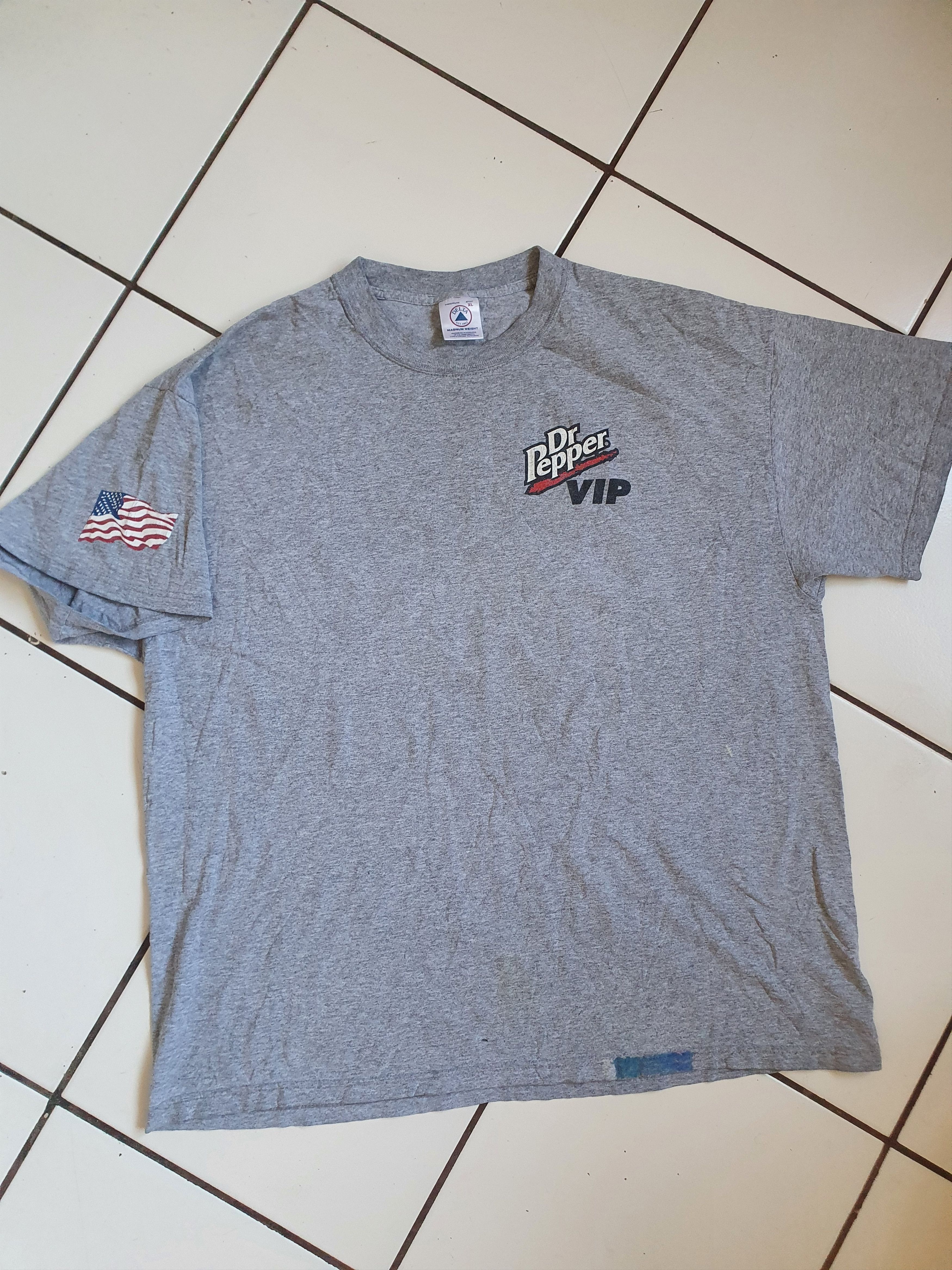 Delta × Vintage Dr.Pepper VIP Volume Impact Plan Vtg Delta tee,sz XL Size US XL / EU 56 / 4 - 2 Thumbnail