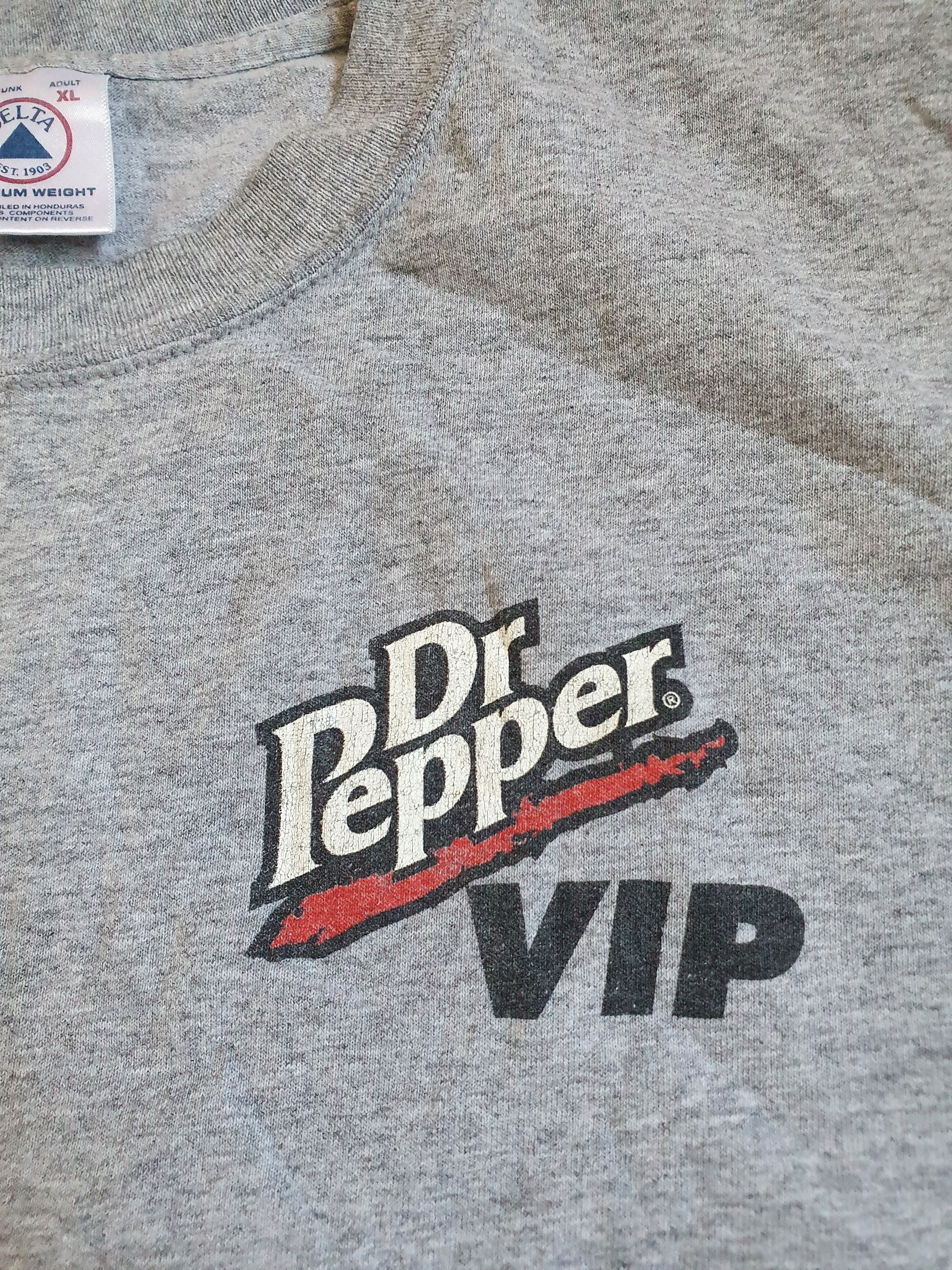 Delta × Vintage Dr.Pepper VIP Volume Impact Plan Vtg Delta tee,sz XL Size US XL / EU 56 / 4 - 10 Thumbnail