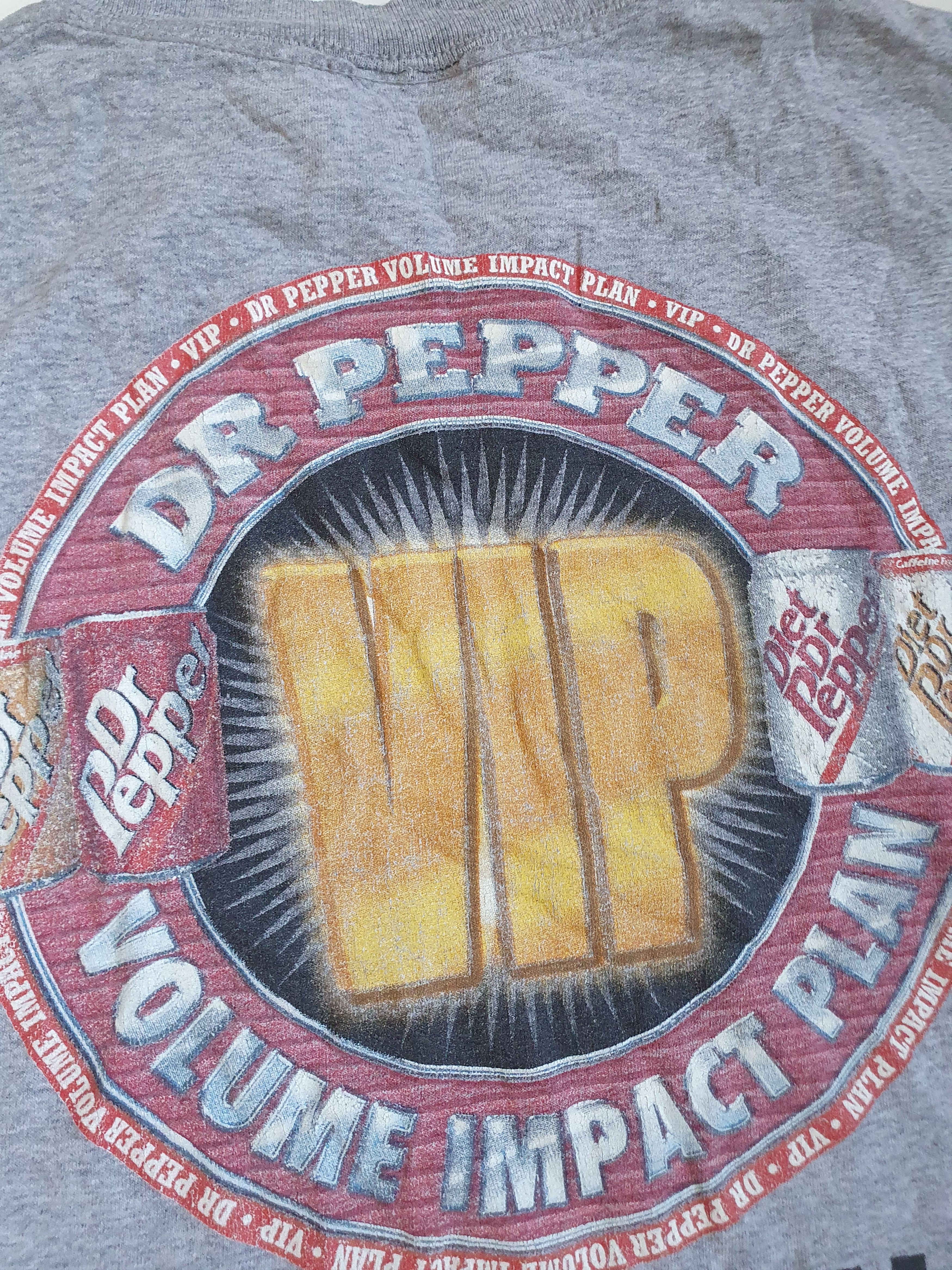 Delta × Vintage Dr.Pepper VIP Volume Impact Plan Vtg Delta tee,sz XL Size US XL / EU 56 / 4 - 16 Thumbnail