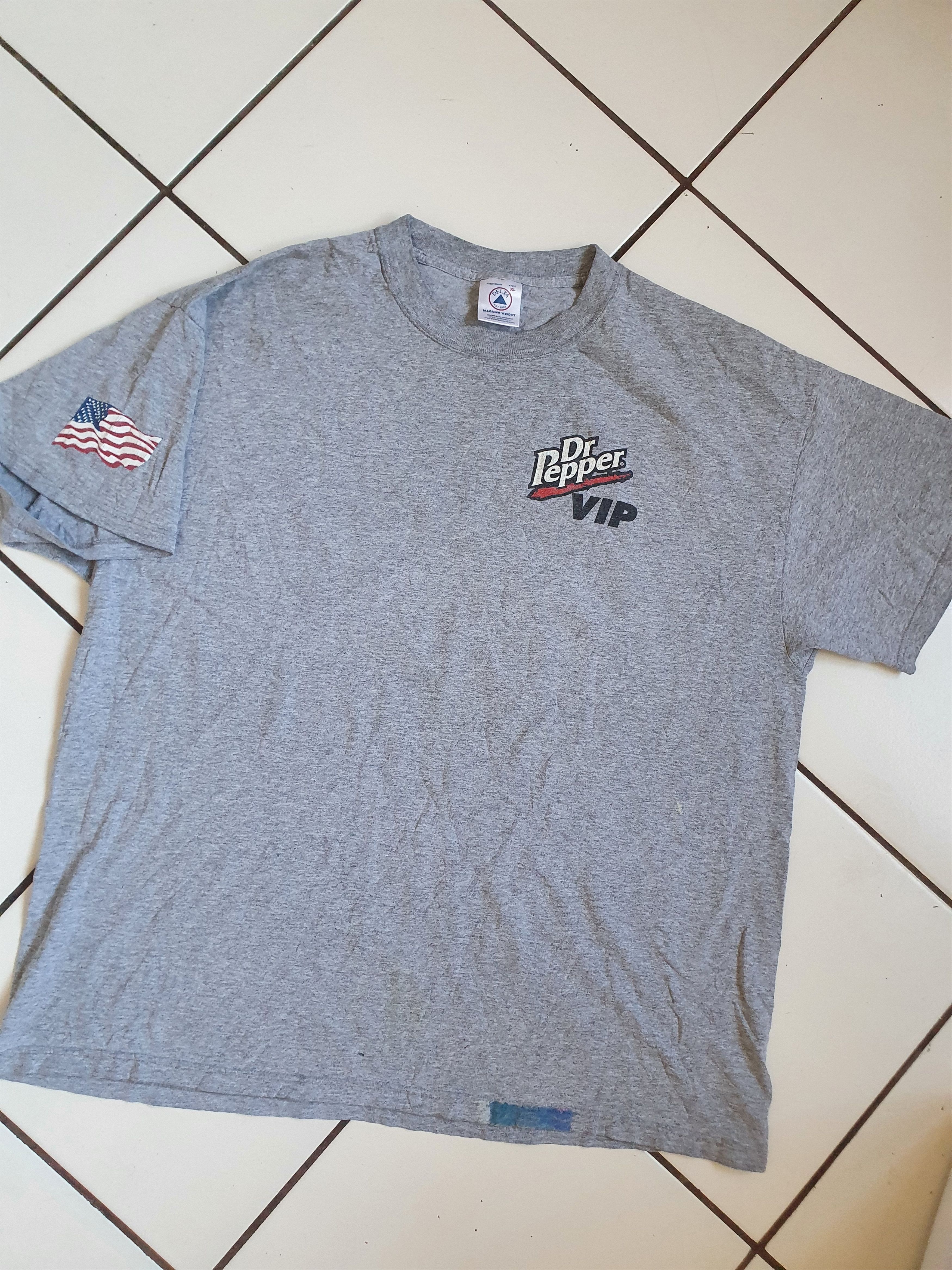 Delta × Vintage Dr.Pepper VIP Volume Impact Plan Vtg Delta tee,sz XL Size US XL / EU 56 / 4 - 3 Thumbnail