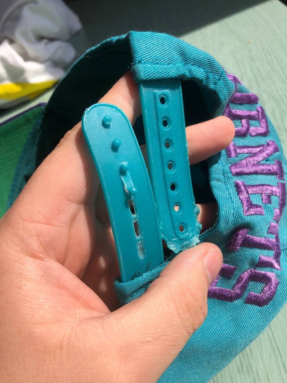 Designer × NHL × Vintage Vintage Charlotte Hornets NBA Cap 90s Size ONE SIZE - 5 Thumbnail