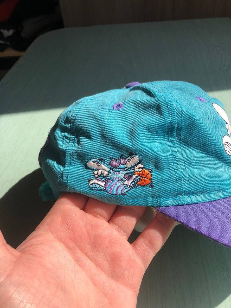 Designer × NHL × Vintage Vintage Charlotte Hornets NBA Cap 90s Size ONE SIZE - 2 Thumbnail
