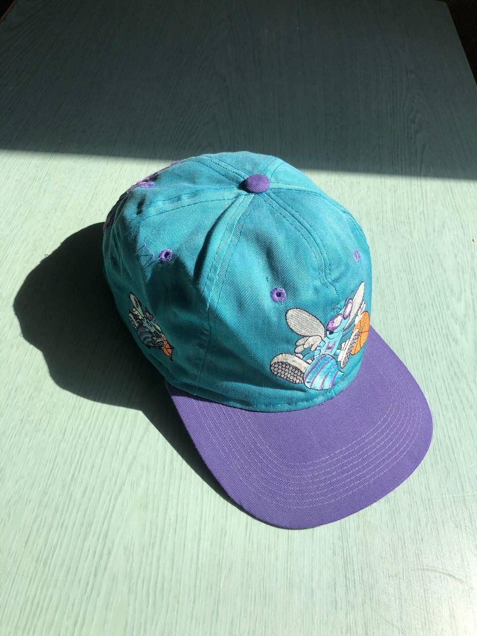 Designer × NHL × Vintage Vintage Charlotte Hornets NBA Cap 90s Size ONE SIZE - 3 Thumbnail