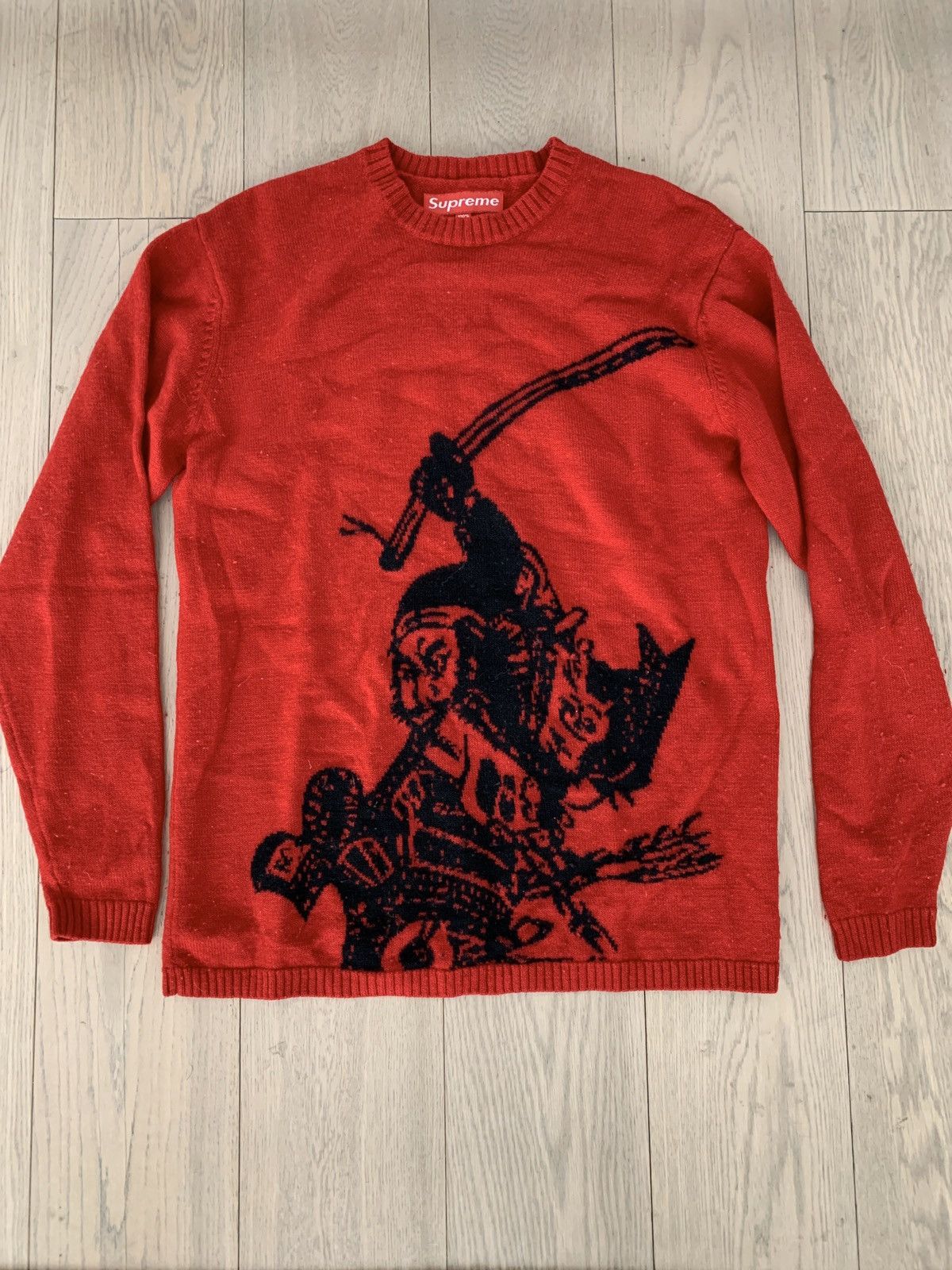 Supreme Samurai Sweater | Grailed