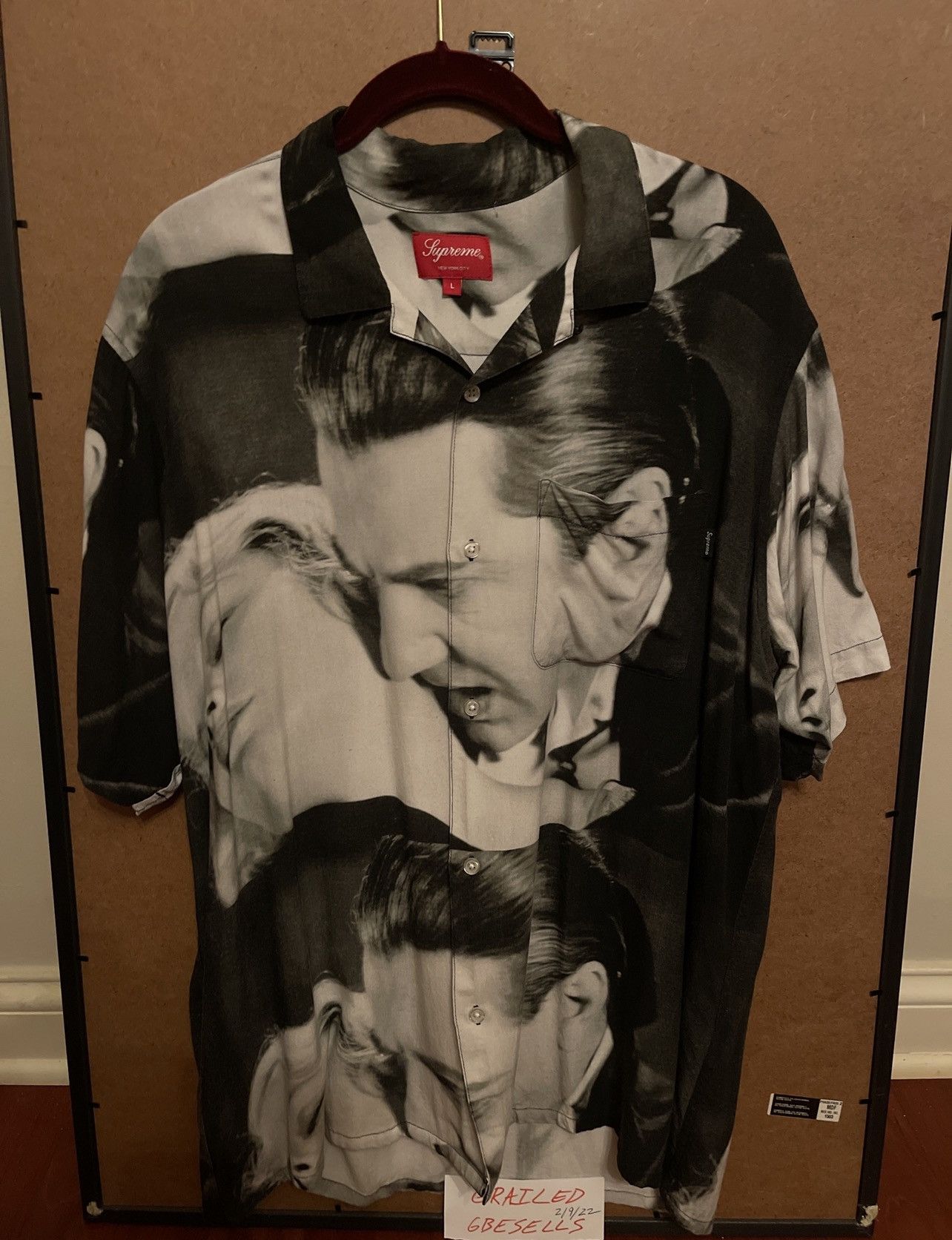 Supreme Bela Lugosi Rayon S/S Shirt キムタク Supreme Bela Lugosi Rayon S S Shirt (SS19) - $168