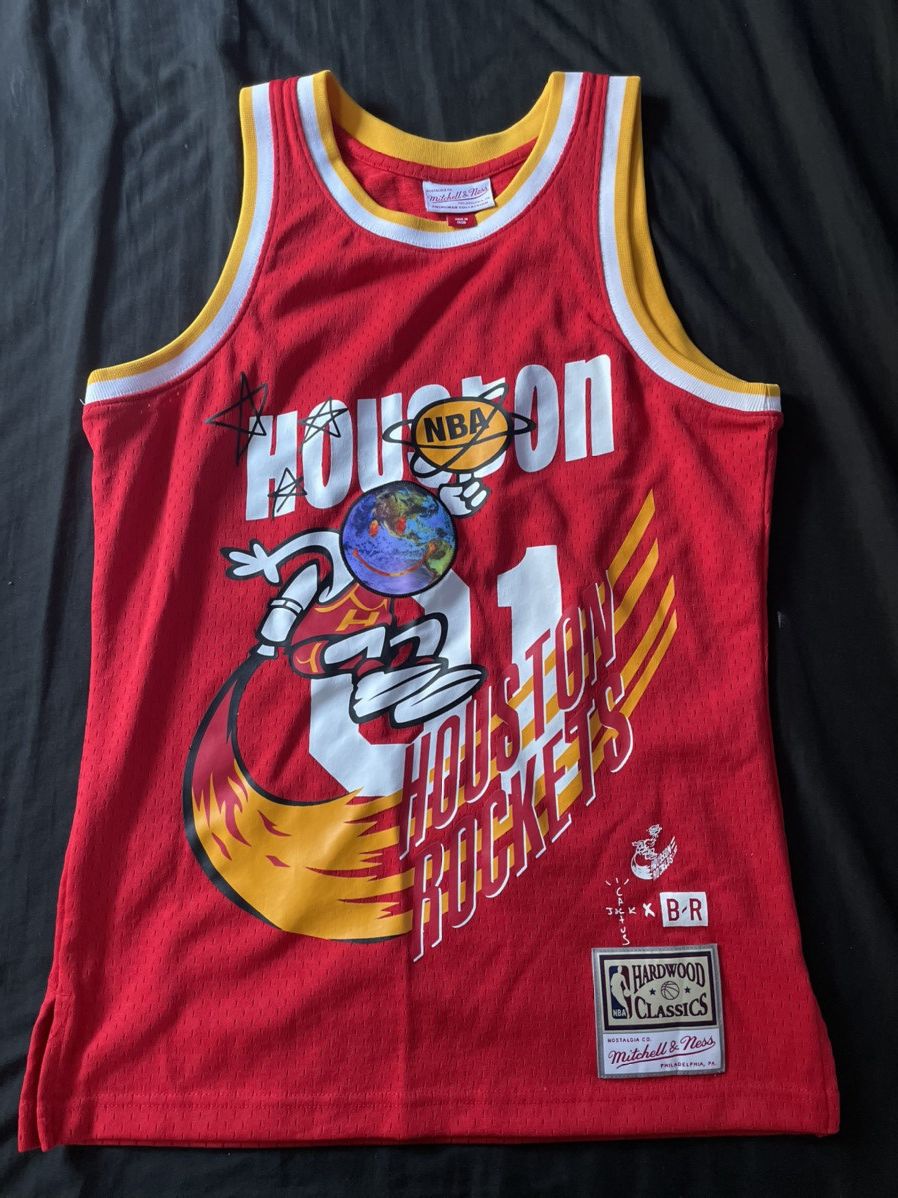 Cactus jack houston rockets jersey online