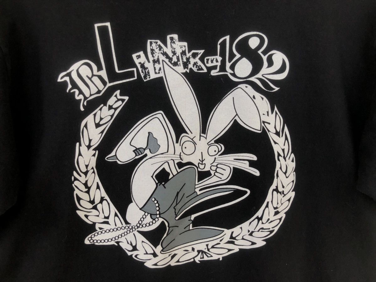 Band Tees SICK🔥Early Y2K Blink 182 Mascot Logo Bootleg Shirt Size US M / EU 48-50 / 2 - 5 Thumbnail