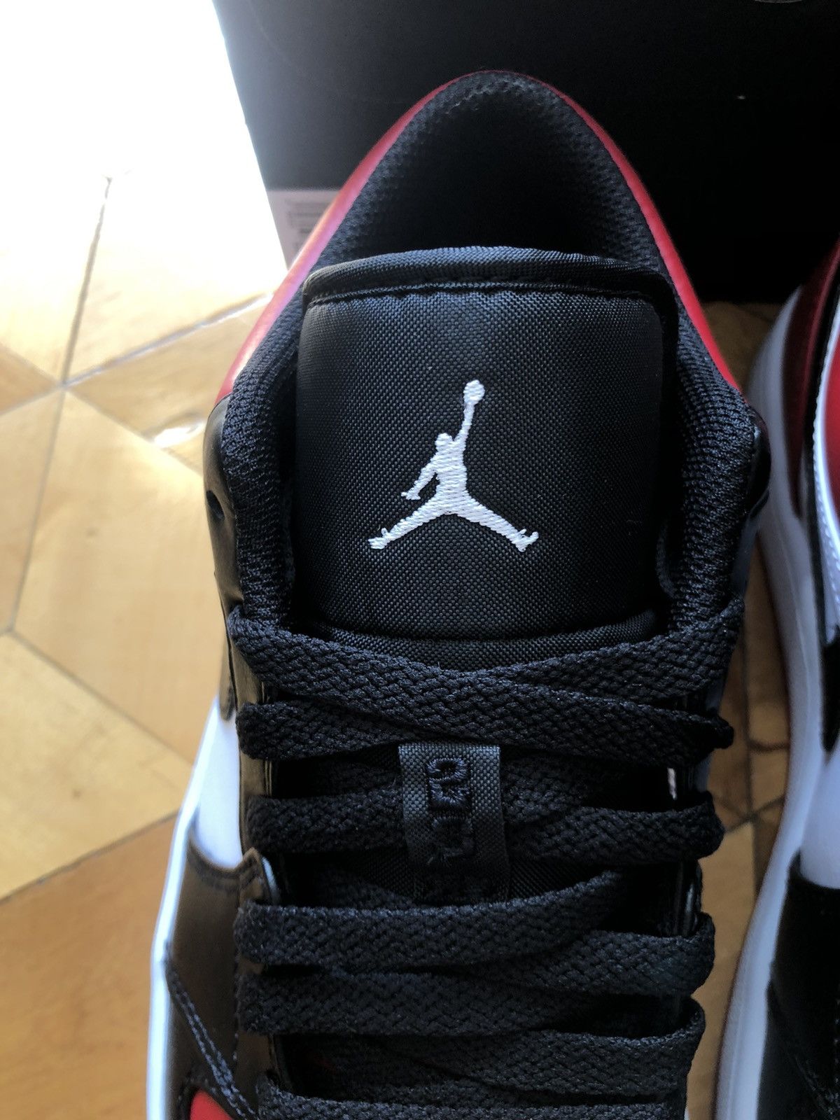 Jordan Brand Air Jordan 1 Low Bred Toe 2021 Brand New Size 10 Size US 10 / EU 43 - 3 Thumbnail